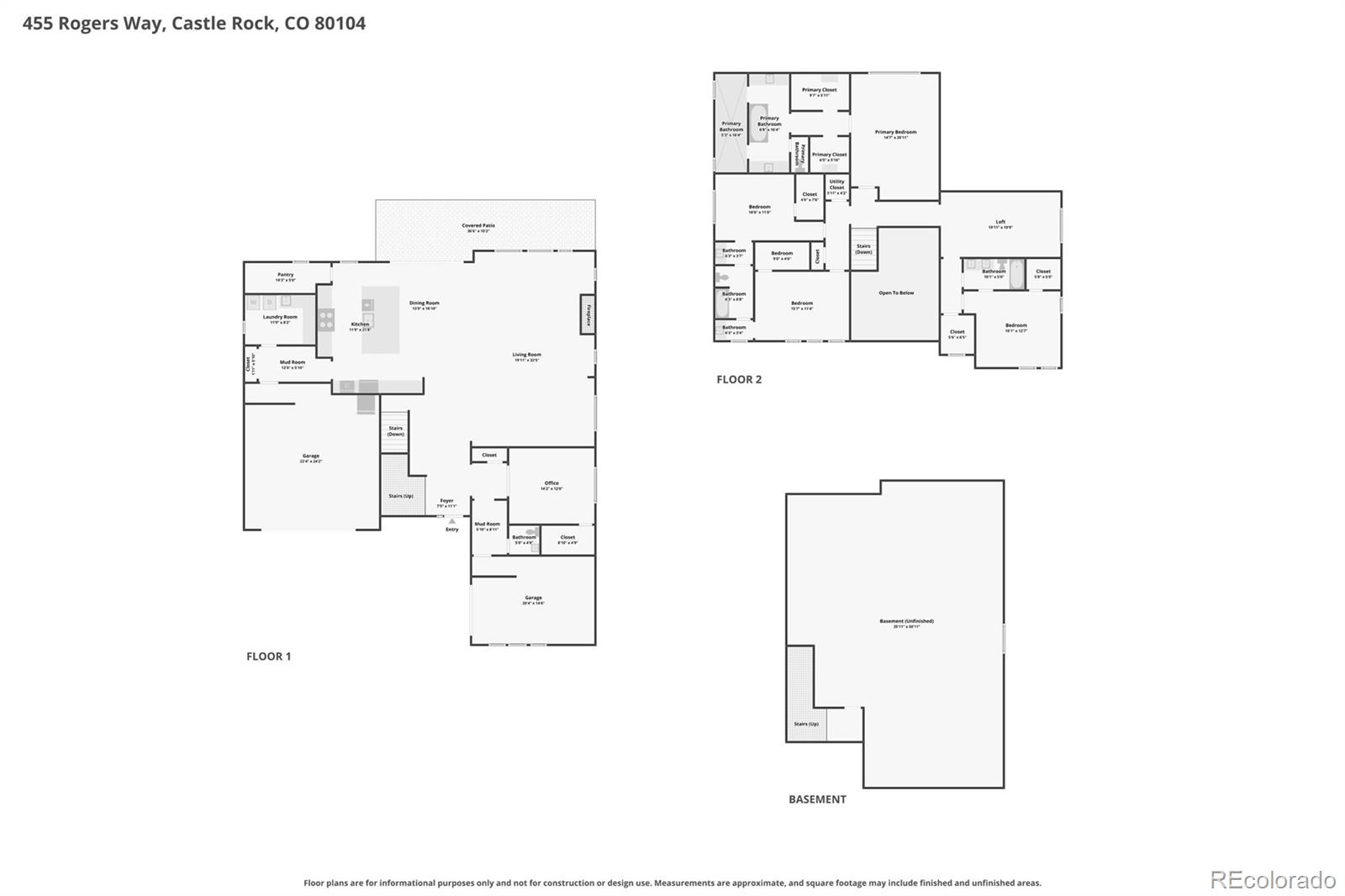 455 Rogers Way, Castle Rock, CO 80104