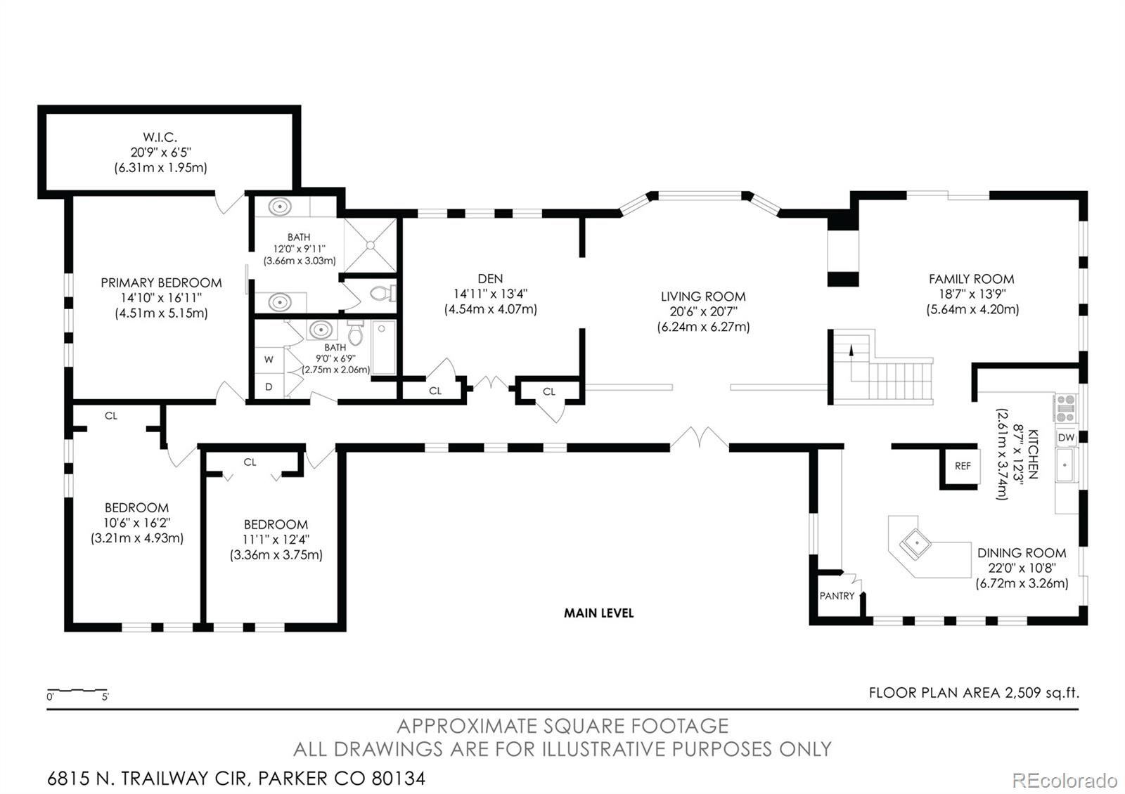 6815 N Trailway Cir, Parker, CO 80134