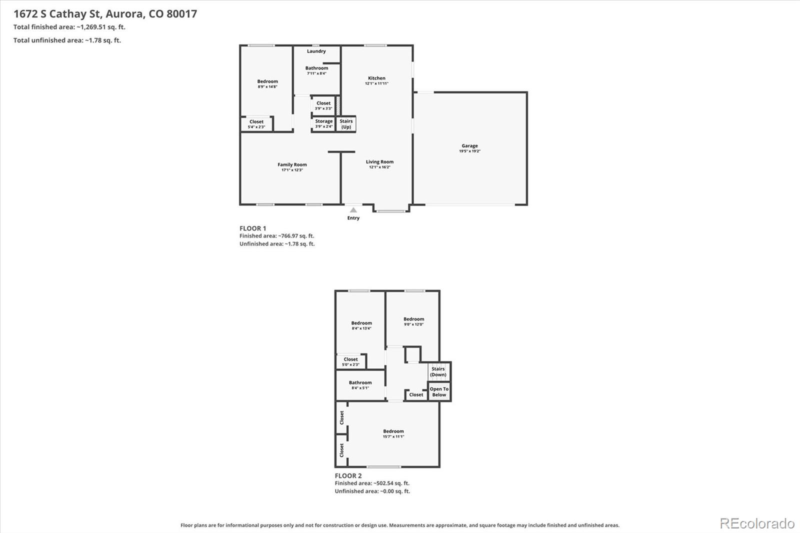 1672 S Cathay St, Aurora, CO 80017