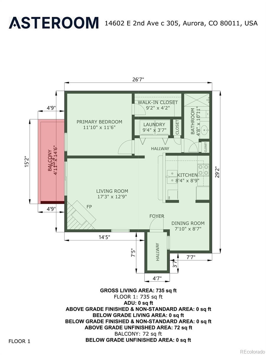 14602 E 2nd Ave #C305, Aurora, CO 80011