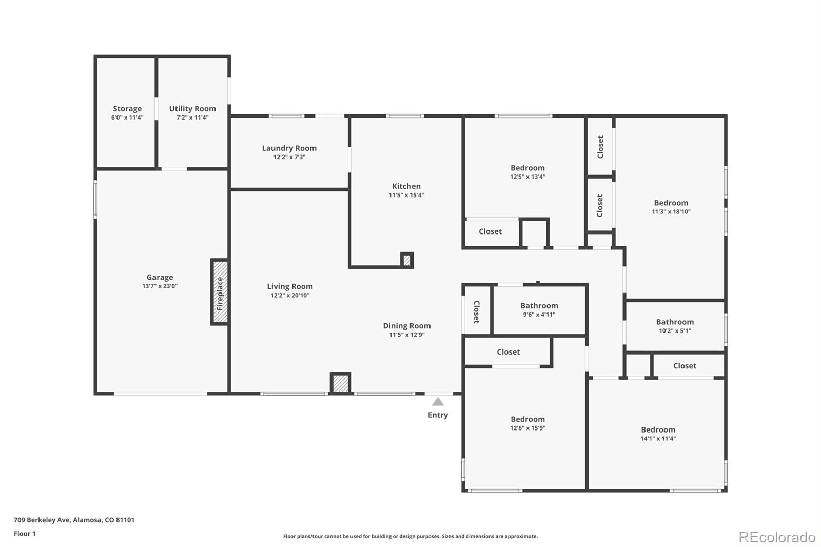 709 Berkeley Ave, Alamosa, CO 81101
