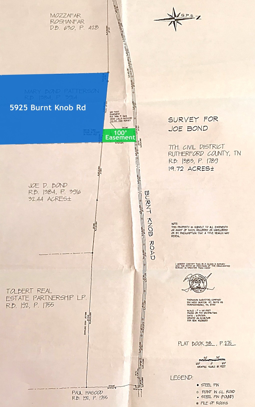 5925 Burnt Knob Rd, Murfreesboro, TN 37129