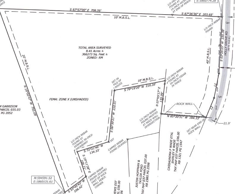0 Holly Grove Rd, Lascassas, TN 37085