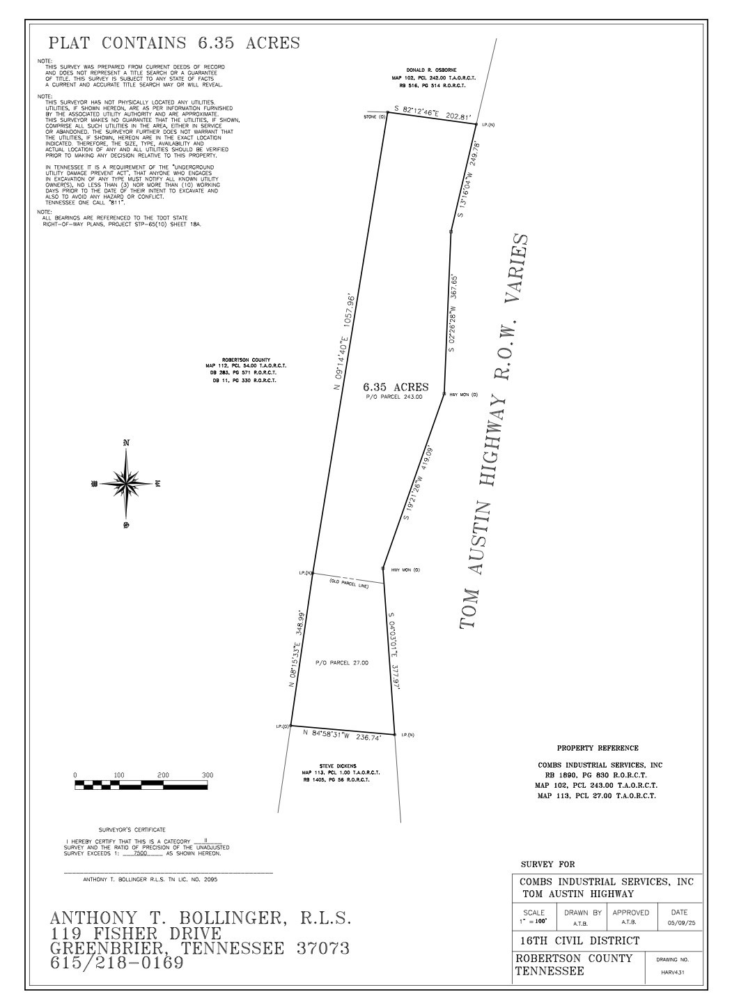 2 Tom Austin Hwy, Springfield, TN 37172
