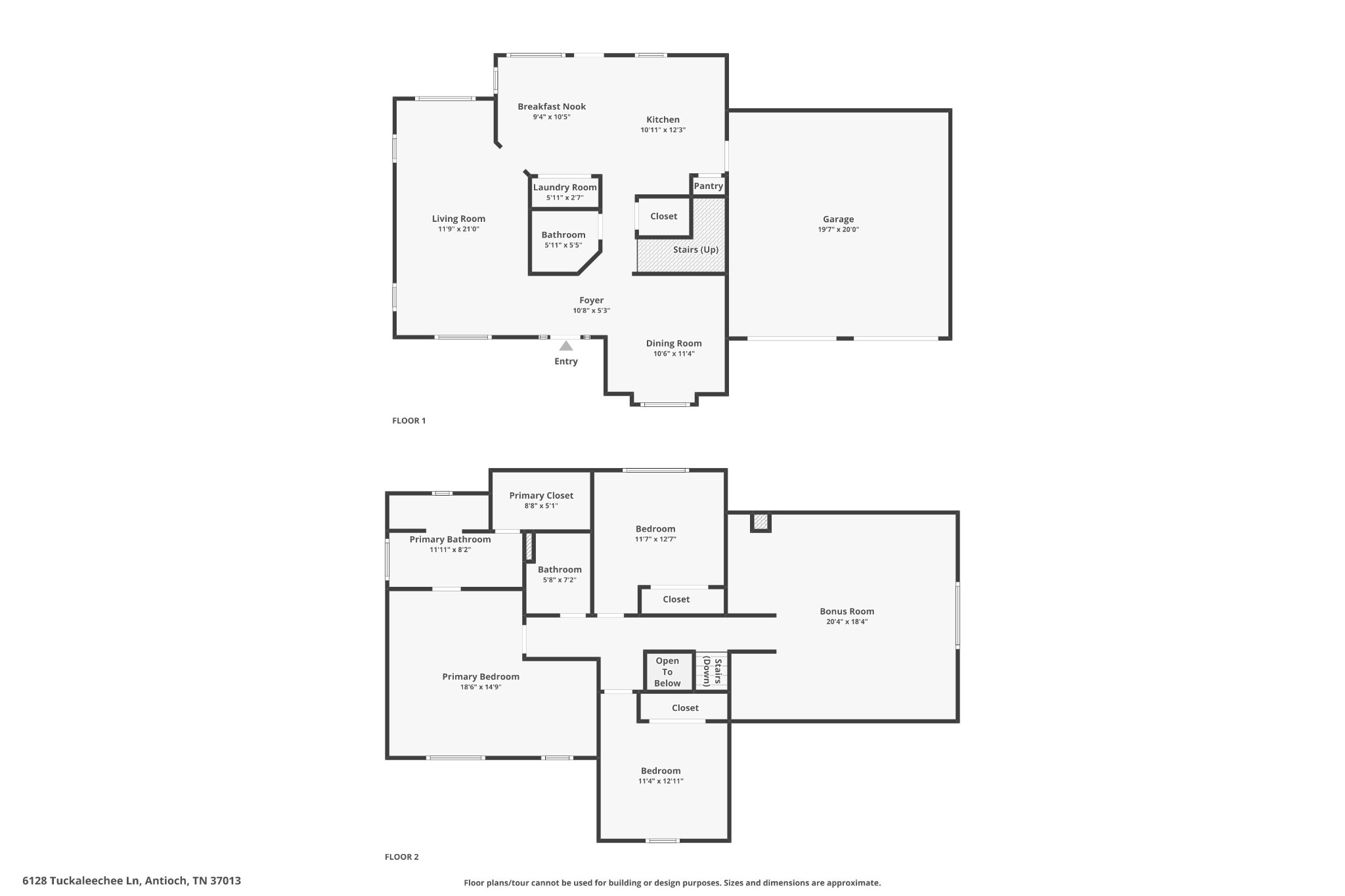 6128 Tuckaleechee Ln, Antioch, TN 37013