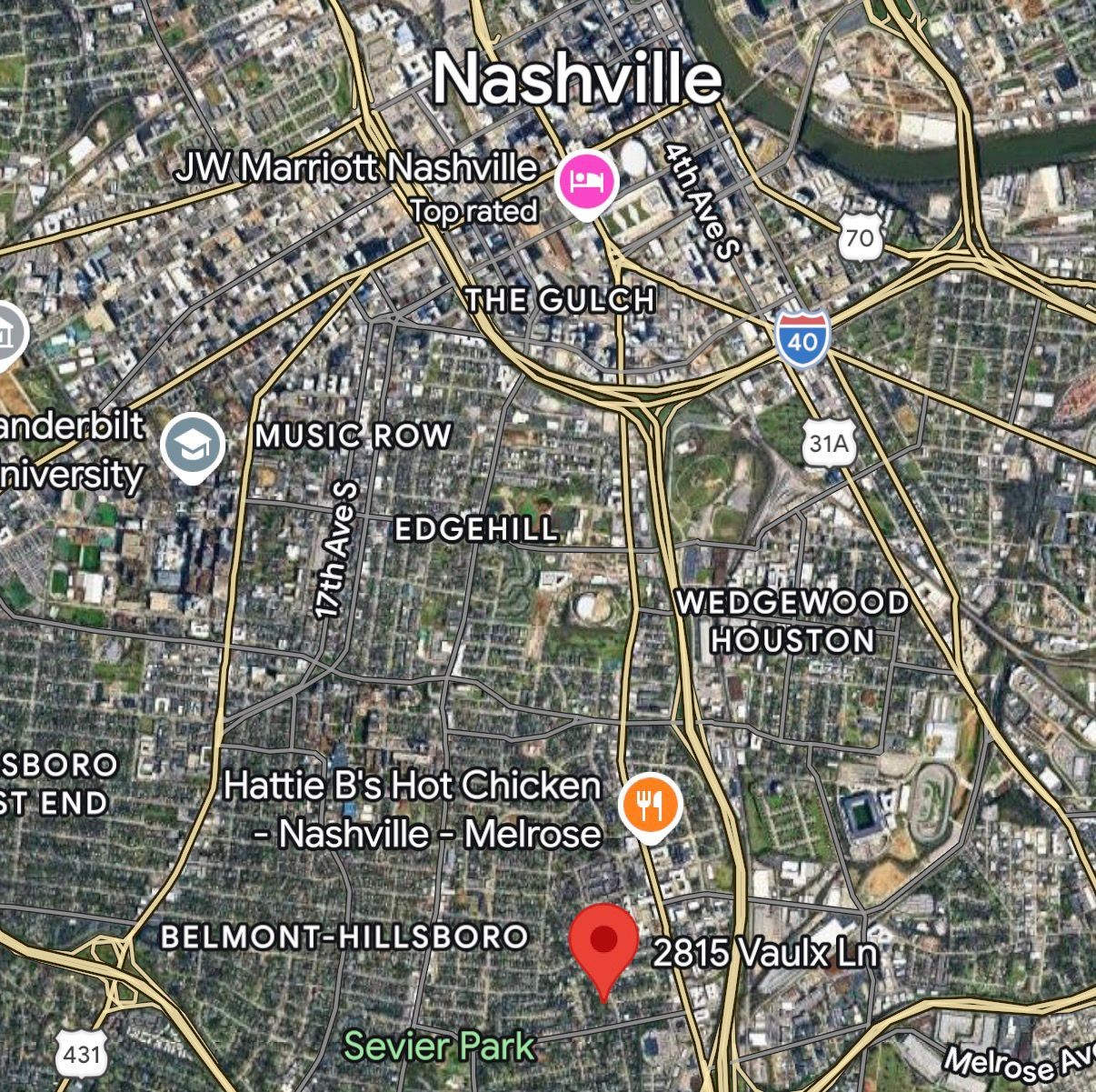 2815 Vaulx Dr Lot B, Nashville, TN 37204