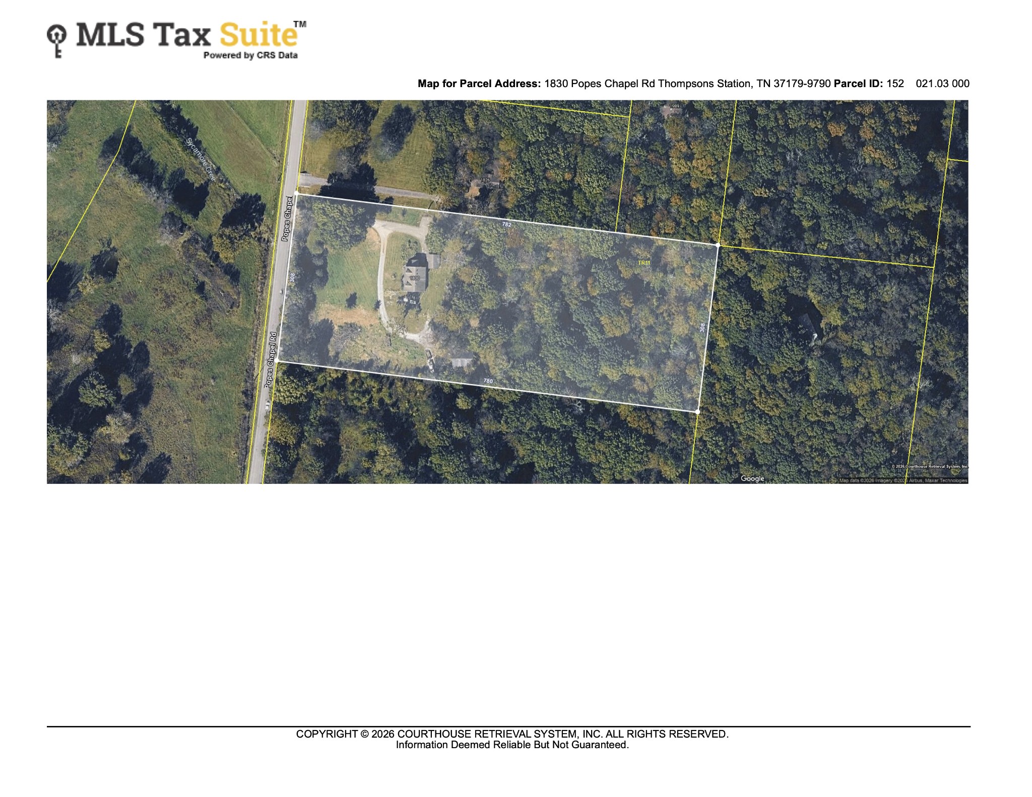 1830 Popes Chapel Rd, Thompsons Station, TN 37179