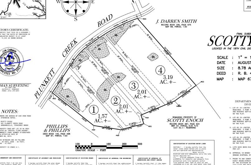 0 Plunkett Creek Rd Lot 4, Gordonsville, TN 38563