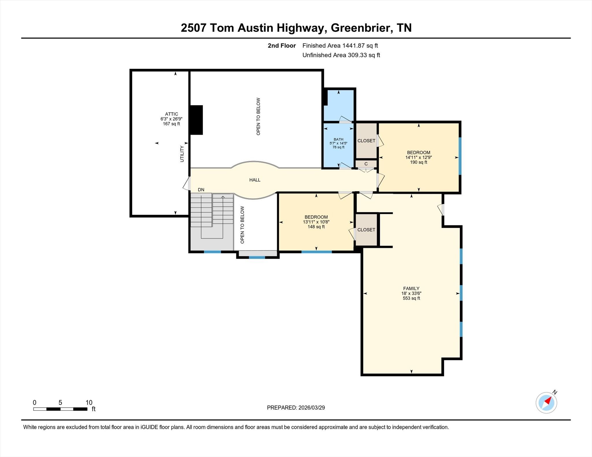2507 Tom Austin Hwy, Greenbrier, TN 37073