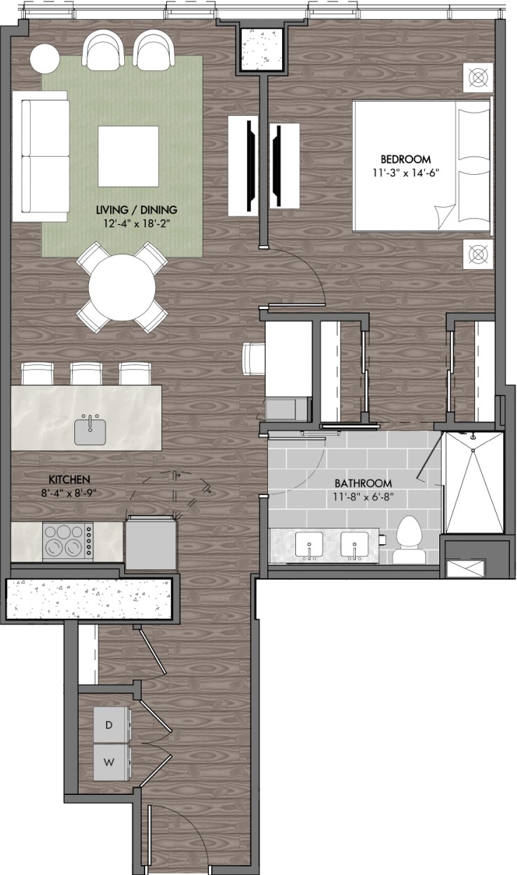 805 Church St N #2014, Nashville, TN 37203