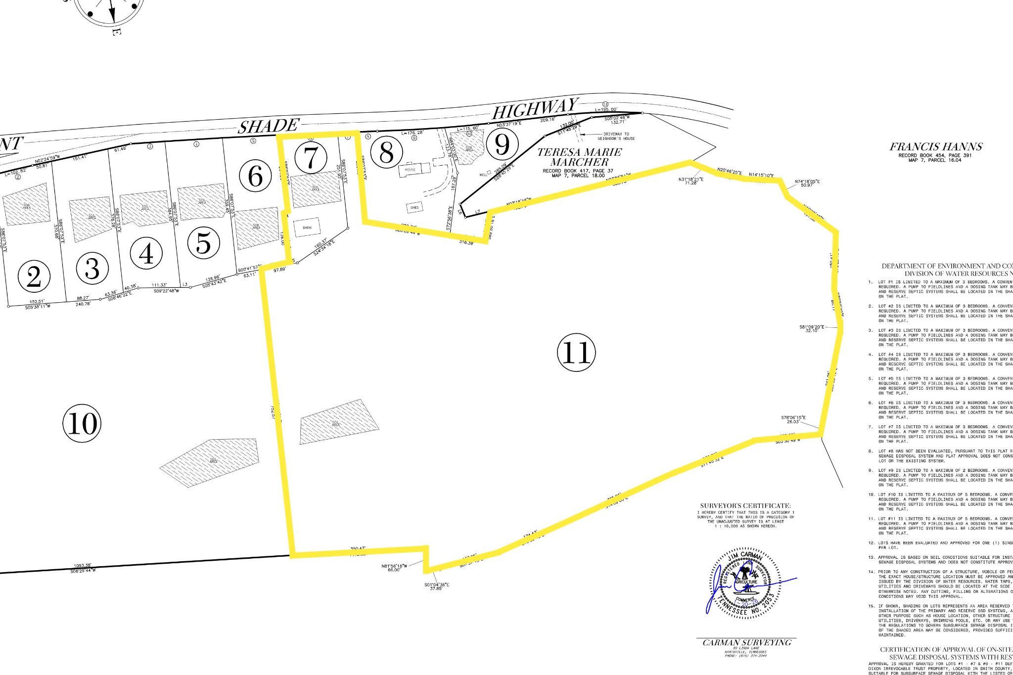 0 Pleasant Shade Hwy Lot 7 & 11, Pleasant Shade, TN 37145