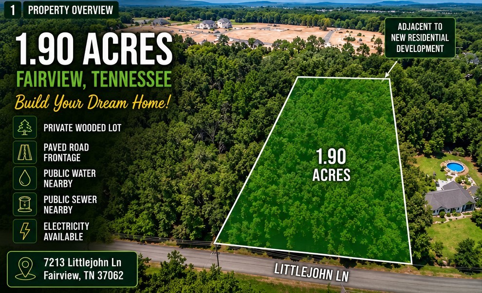 7213 Littlejohn Ln, Fairview, TN 37062