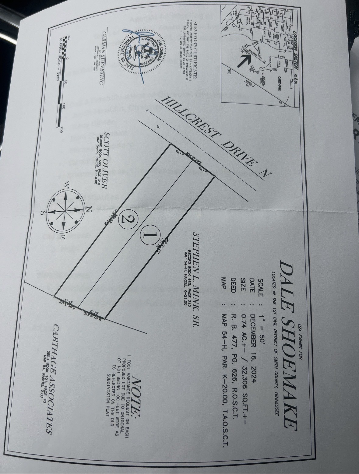 0 Hillcrest Dr Lot 1, Carthage, TN 37030
