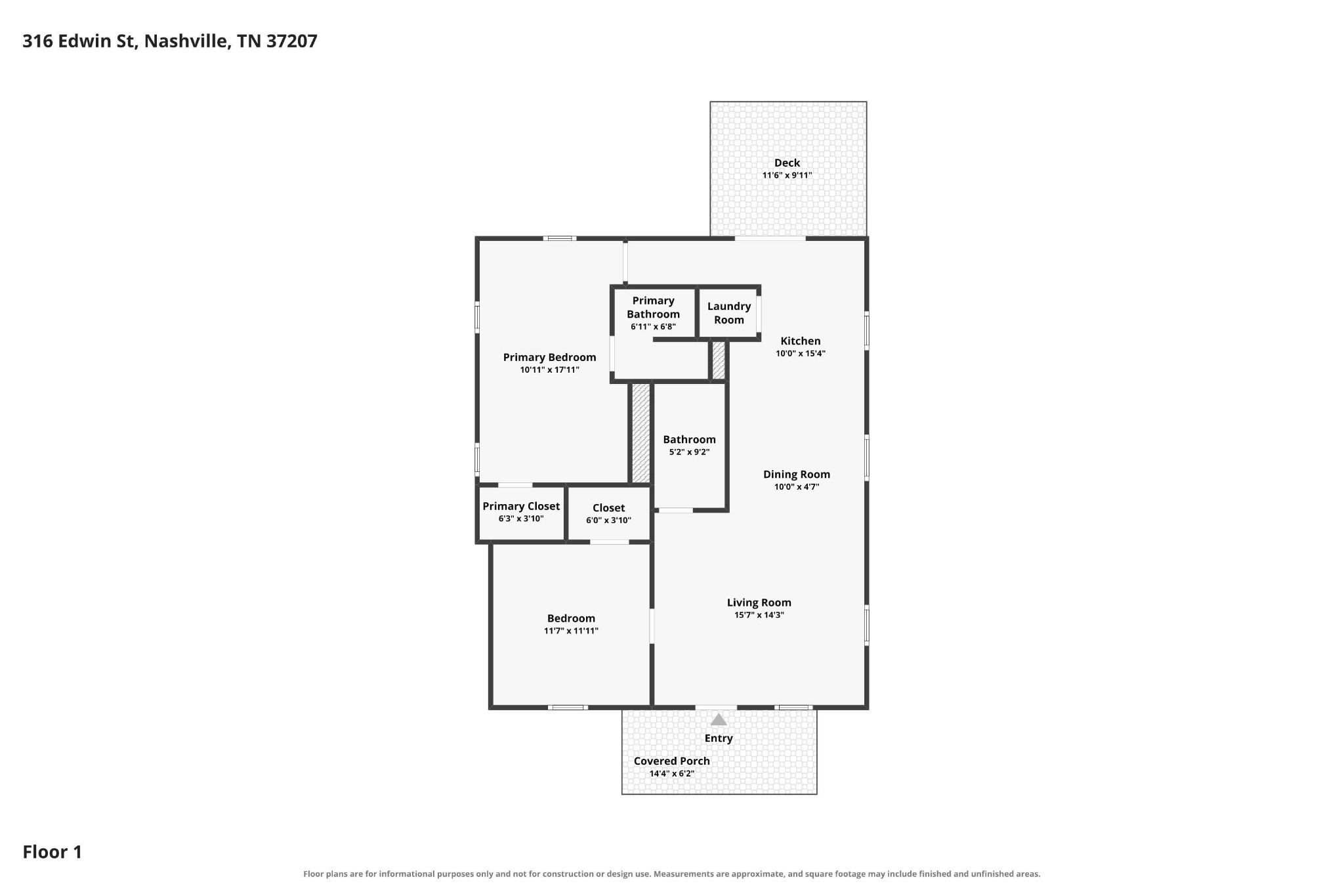 316 Edwin St, Nashville, TN 37207