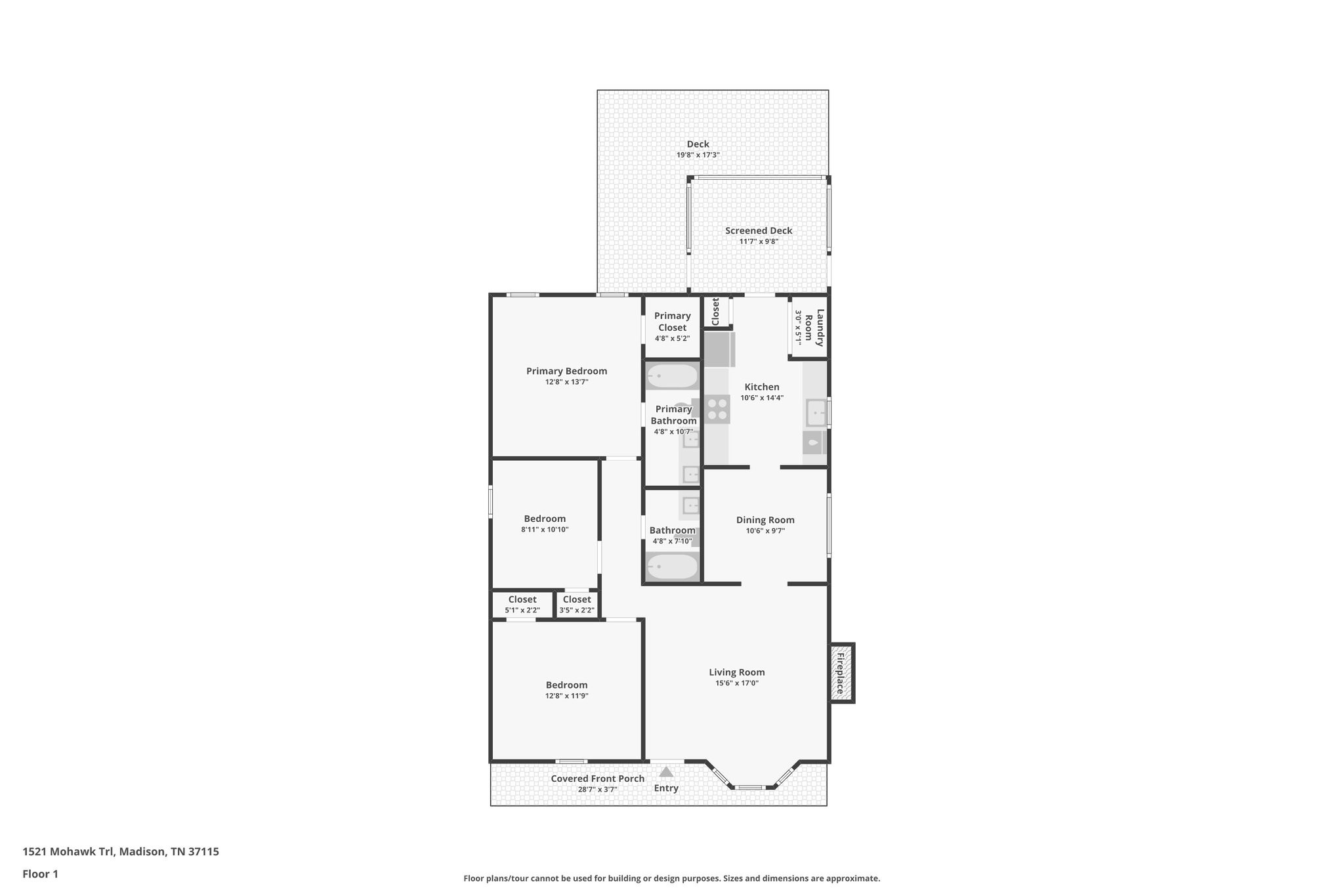 1521 Mohawk Trl, Madison, TN 37115