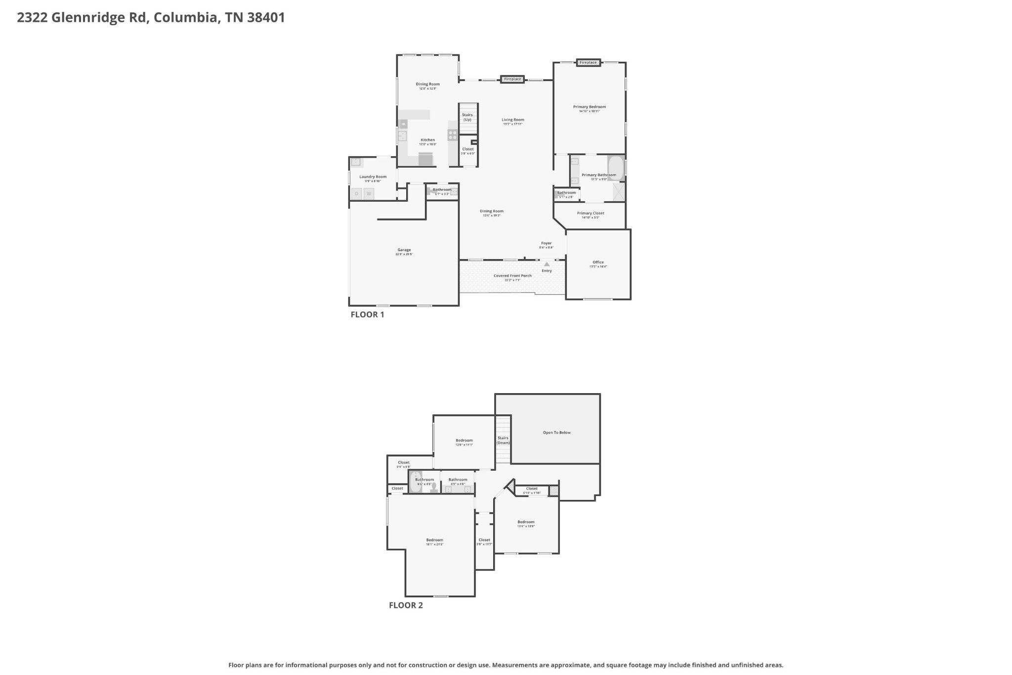 2322 Glennridge Rd, Columbia, TN 38401