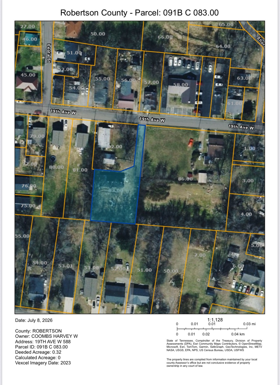 588 19th Ave W, Springfield, TN 37172