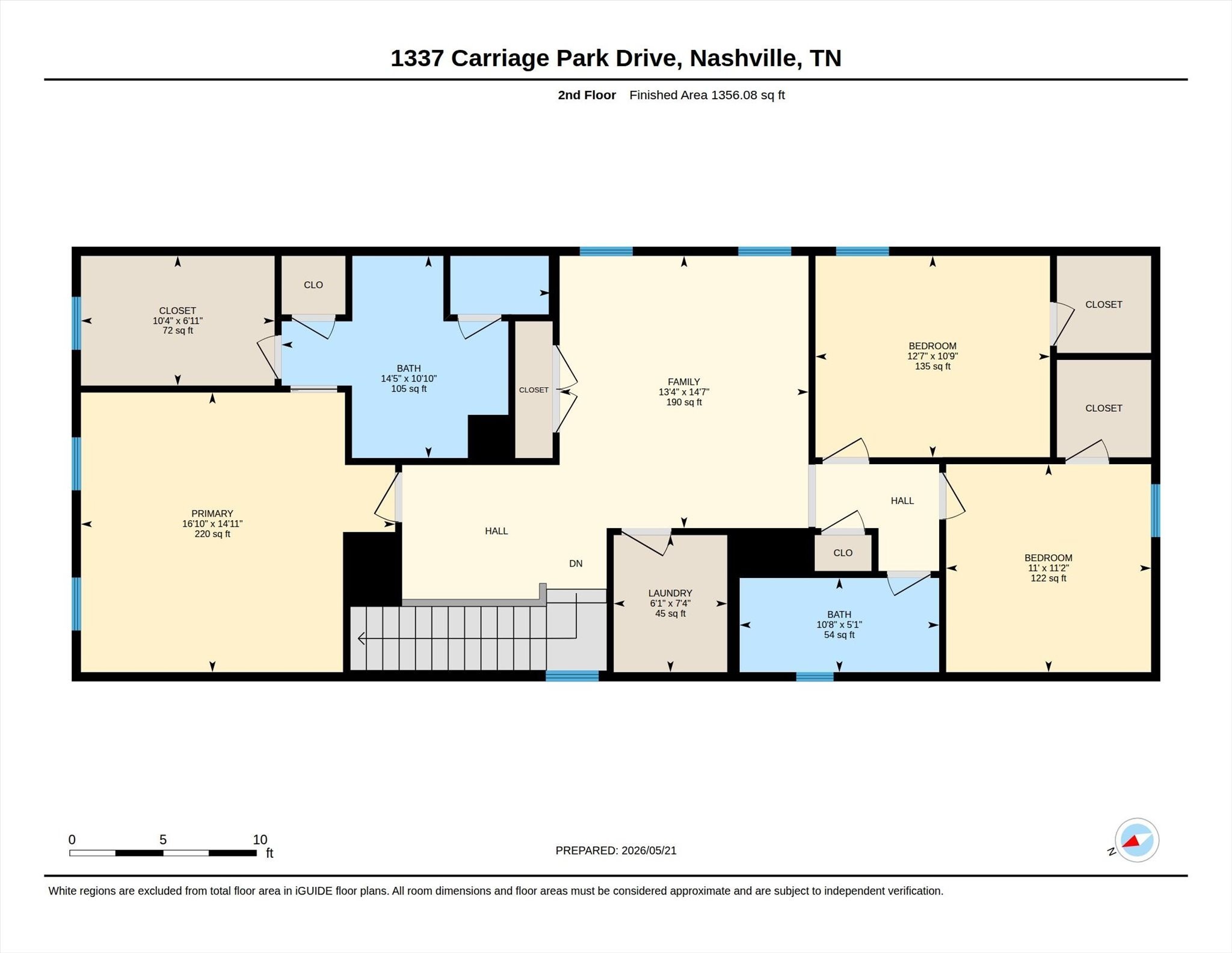 1337 Carriage Park Dr, Hermitage, TN 37076