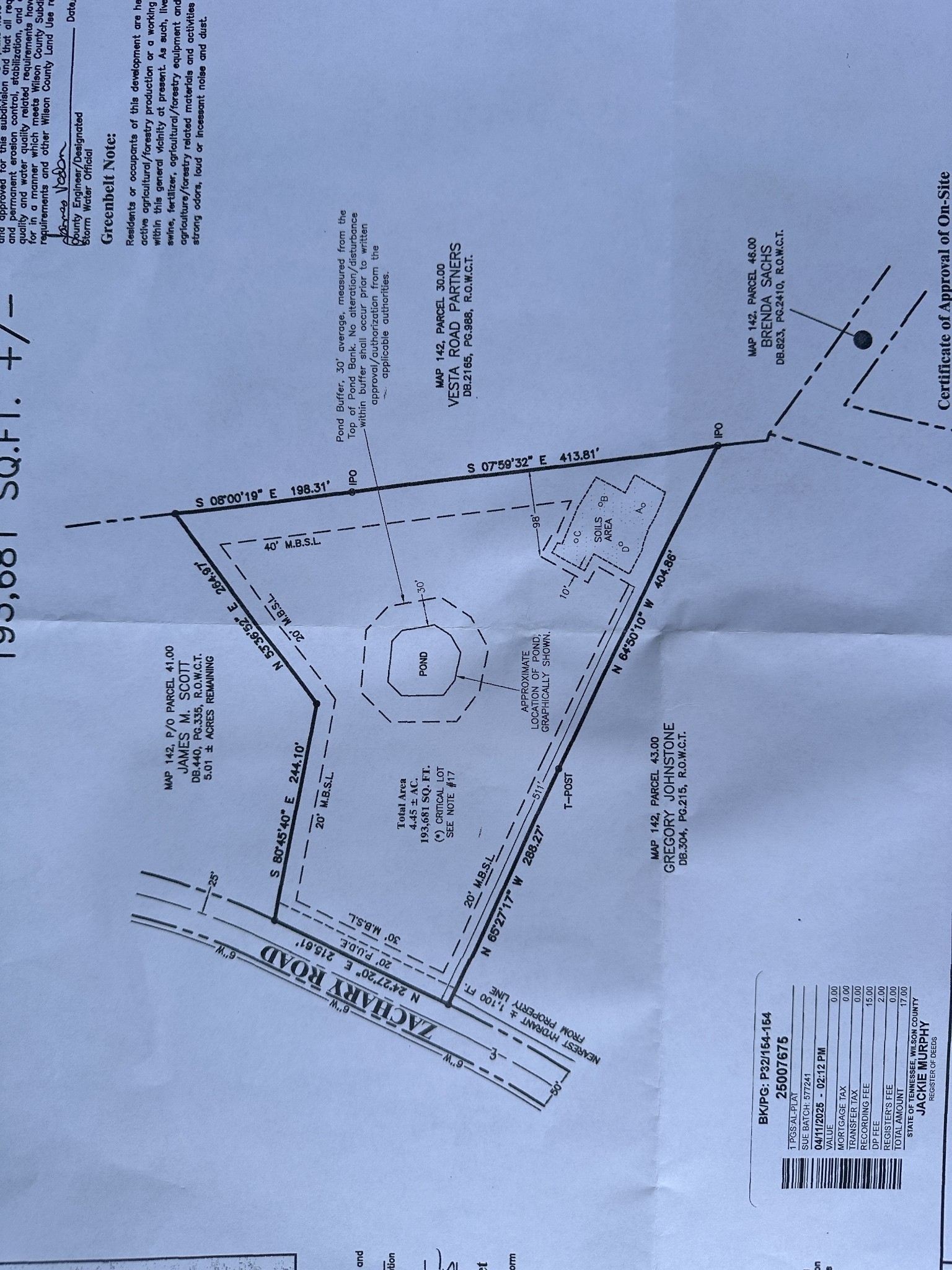 0 Zachary Rd, Lebanon, TN 37090