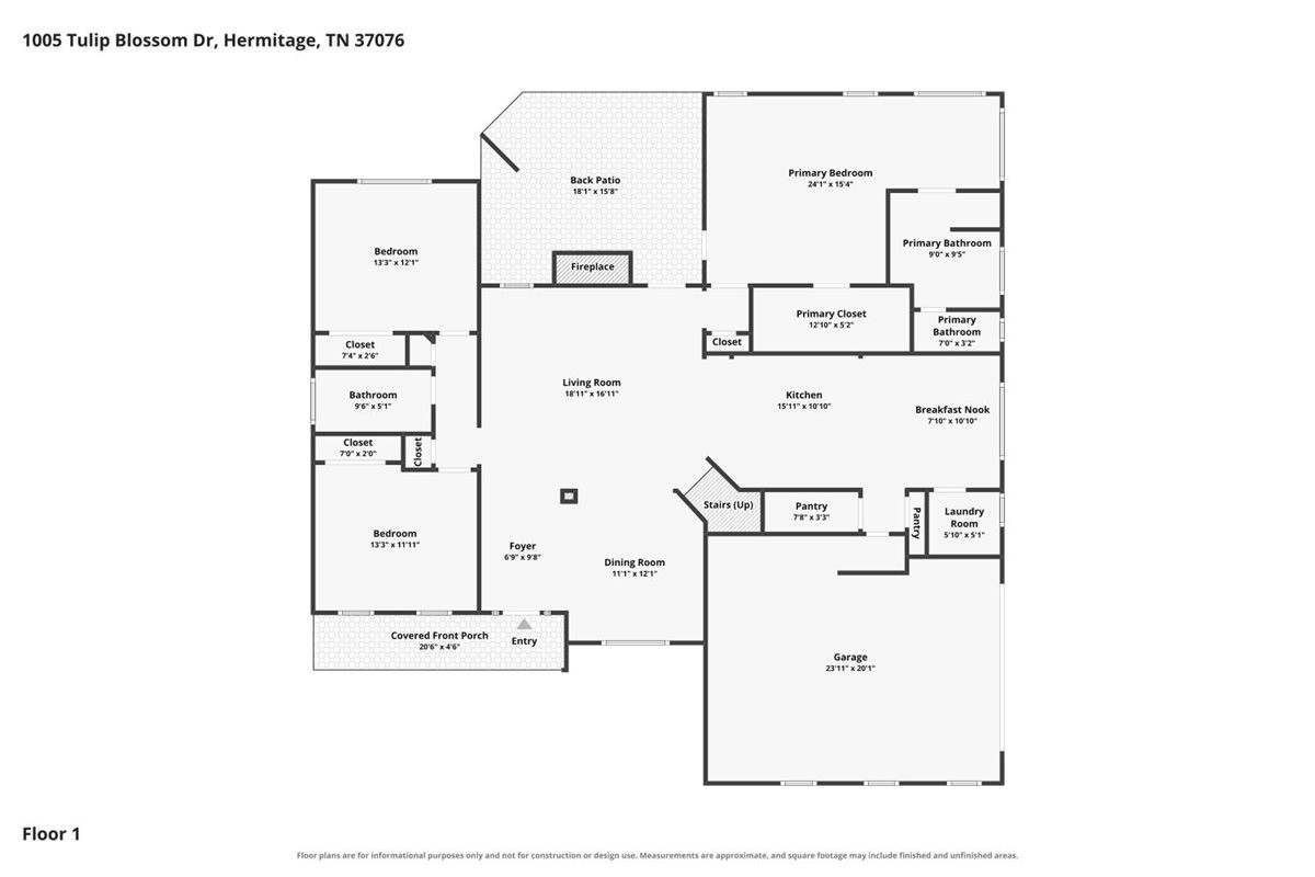 1005 Tulip Blossom Dr, Hermitage, TN 37076