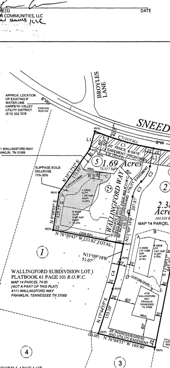 4101 Wallingford Way Lot 5, Franklin, TN 37069