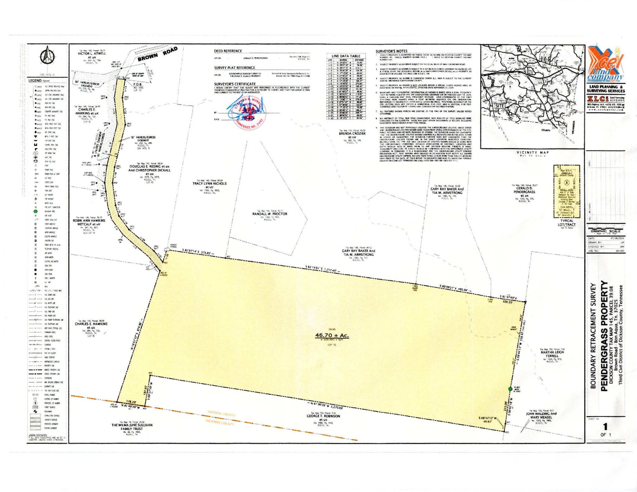 0 Brown Rd, Bon Aqua, TN 37025