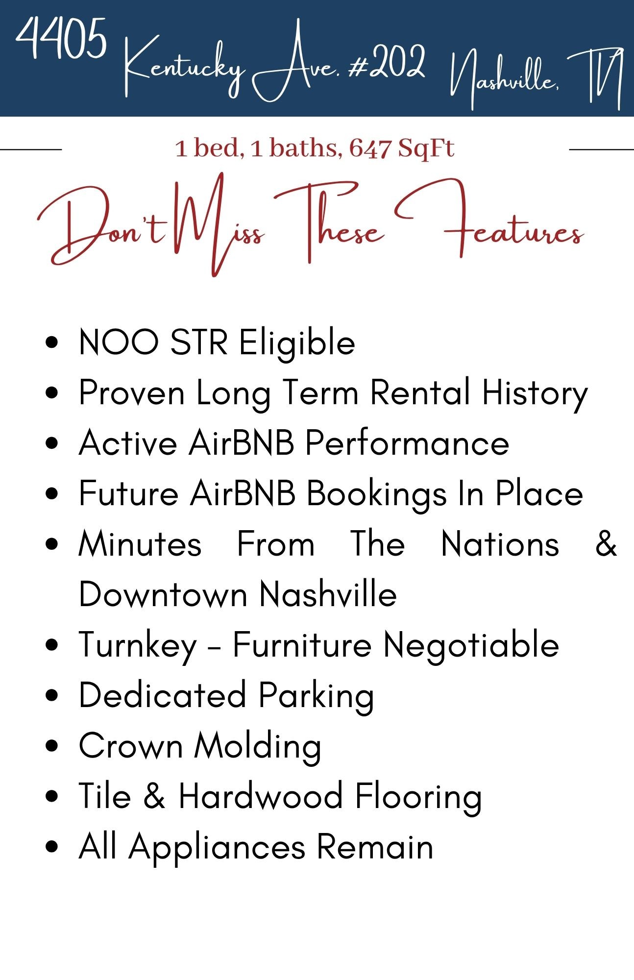 4405 Kentucky Ave #202, Nashville, TN 37209