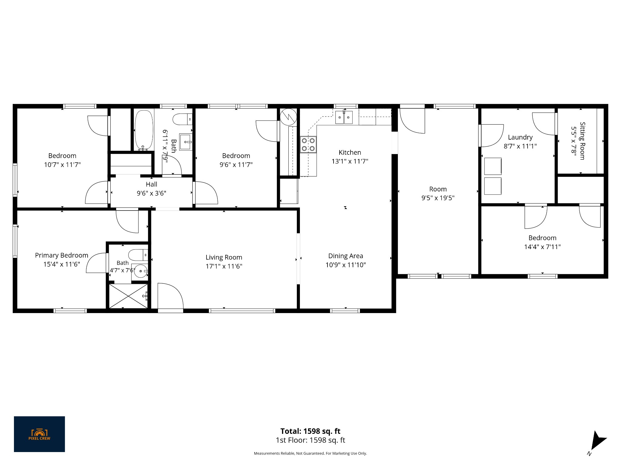 1304 S Graycroft Ave, Madison, TN 37115
