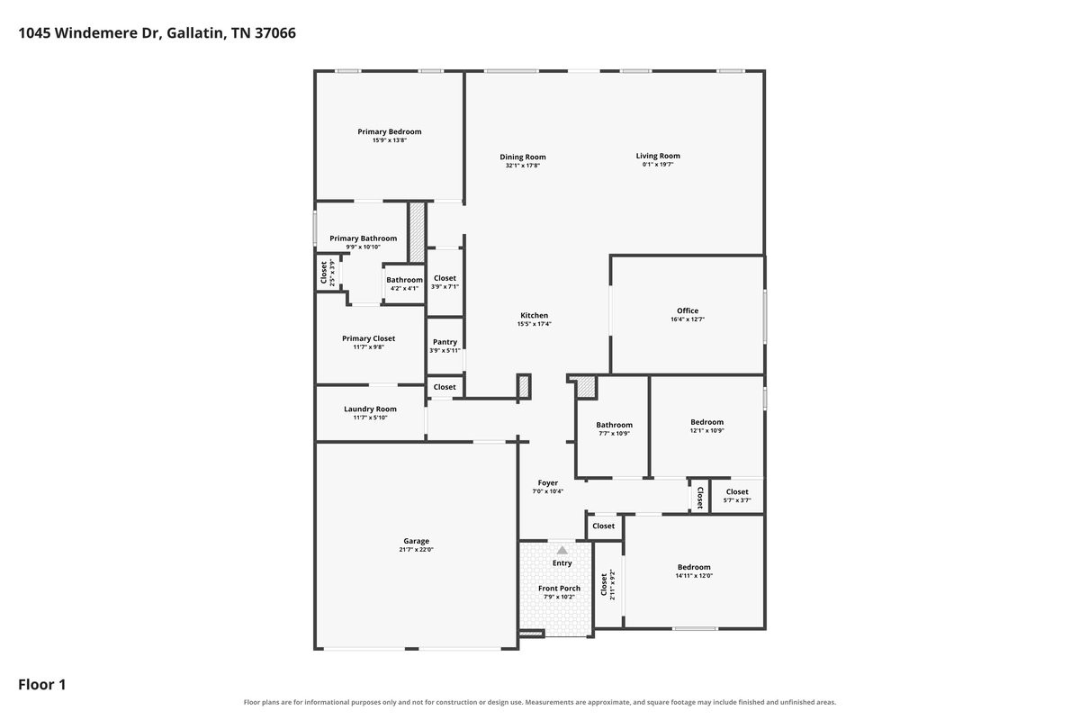 1045 Windemere Dr, Gallatin, TN 37066
