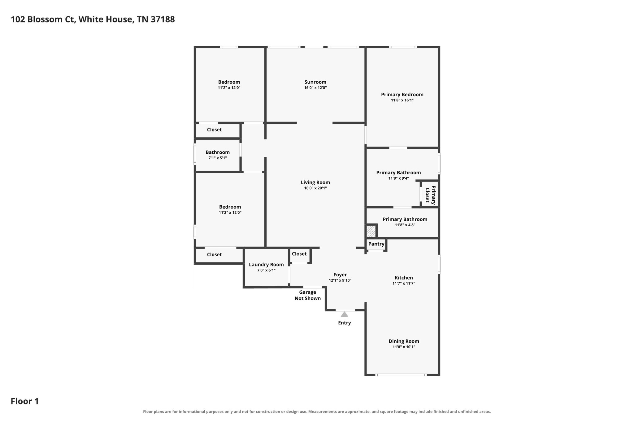 102 Blossom Ct, White House, TN 37188