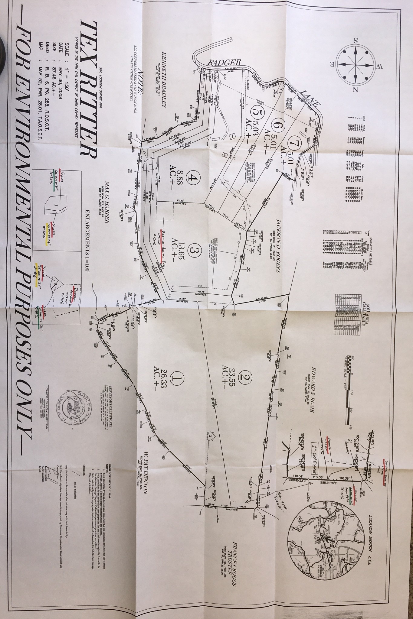 0 Badger Ln Lot 1,2,3, Carthage, TN 37030