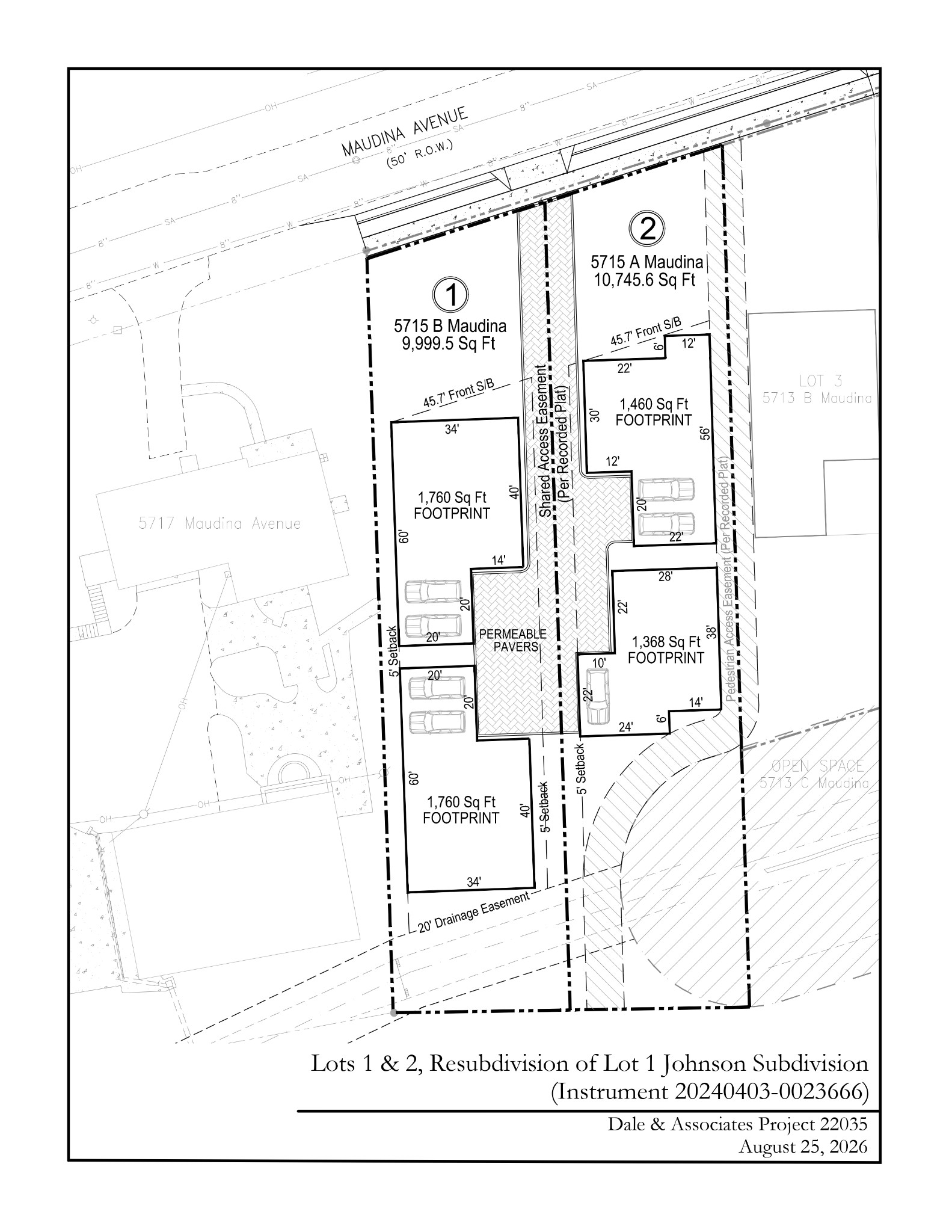5715 Maudina Ave Lot A & B, Nashville, TN 37209