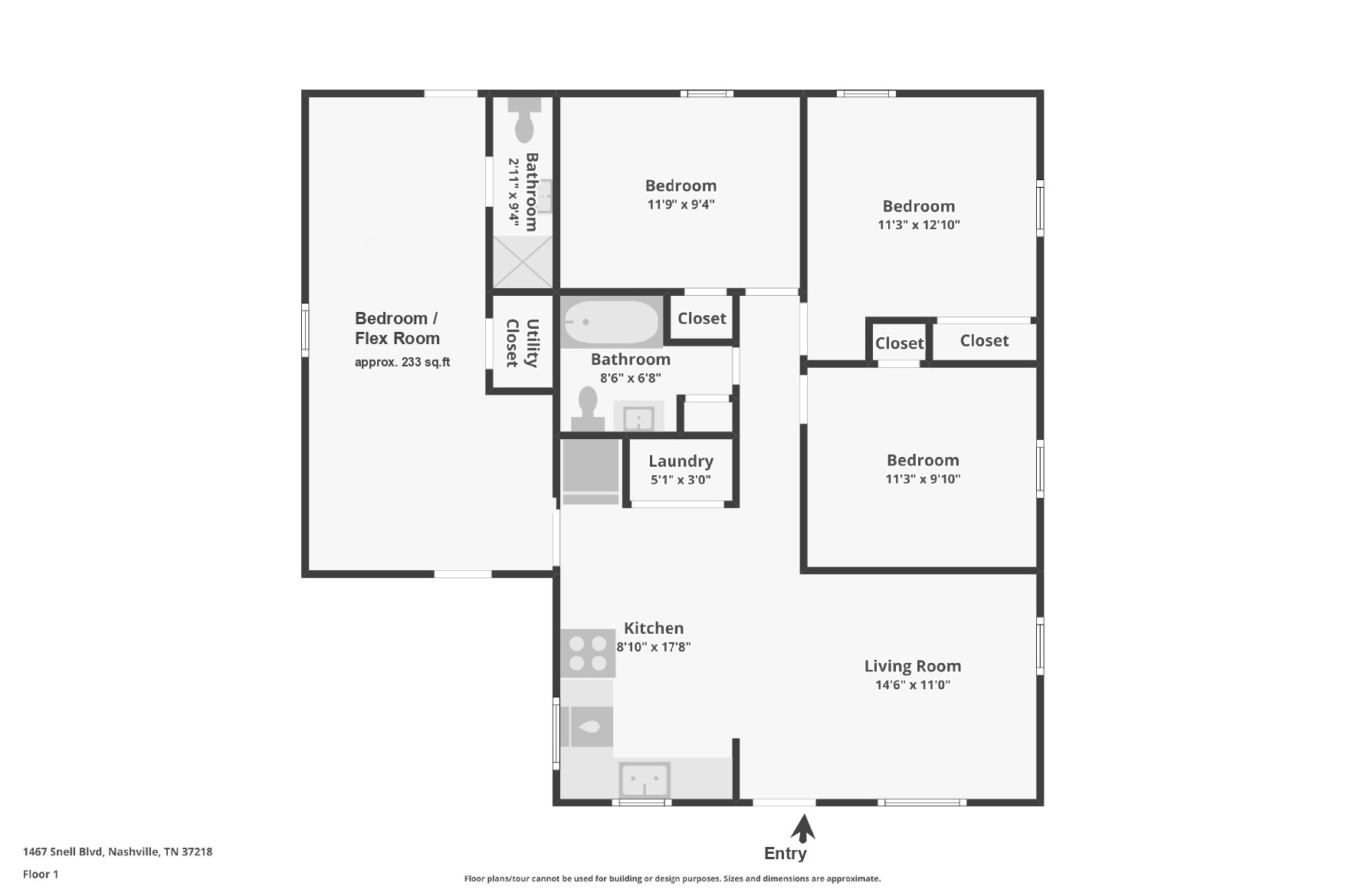 1467 Snell Blvd, Nashville, TN 37218