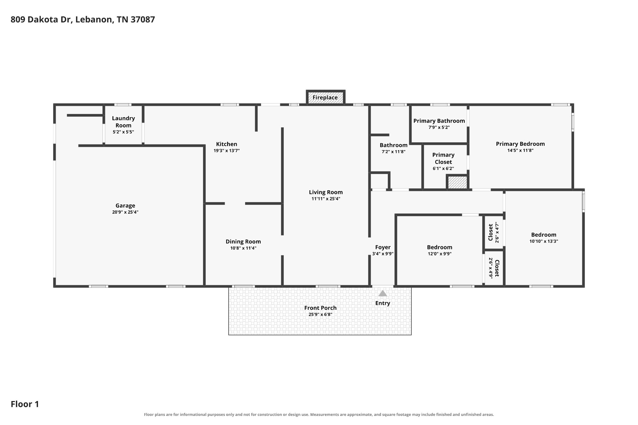 809 Dakota Dr, Lebanon, TN 37087