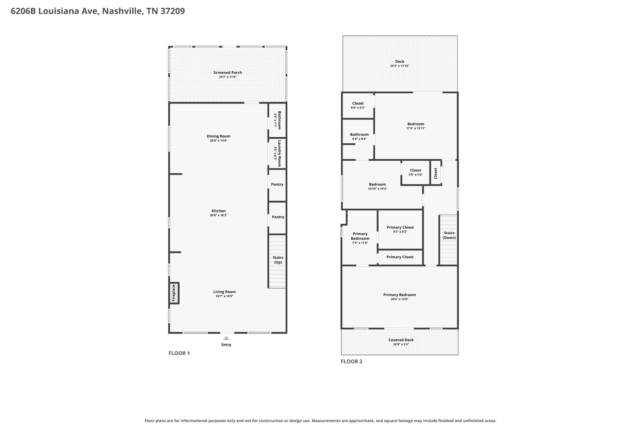 6206B Louisiana Ave, Nashville, TN 37209