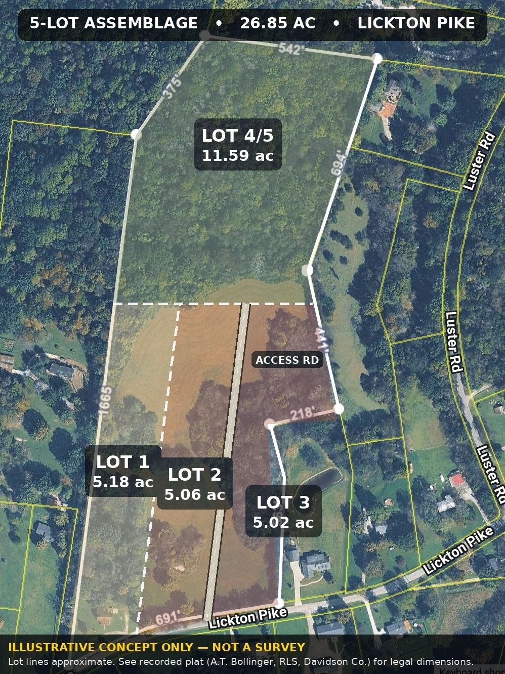 0 Lickton Pike Lot 4&5, Goodlettsville, TN 37072