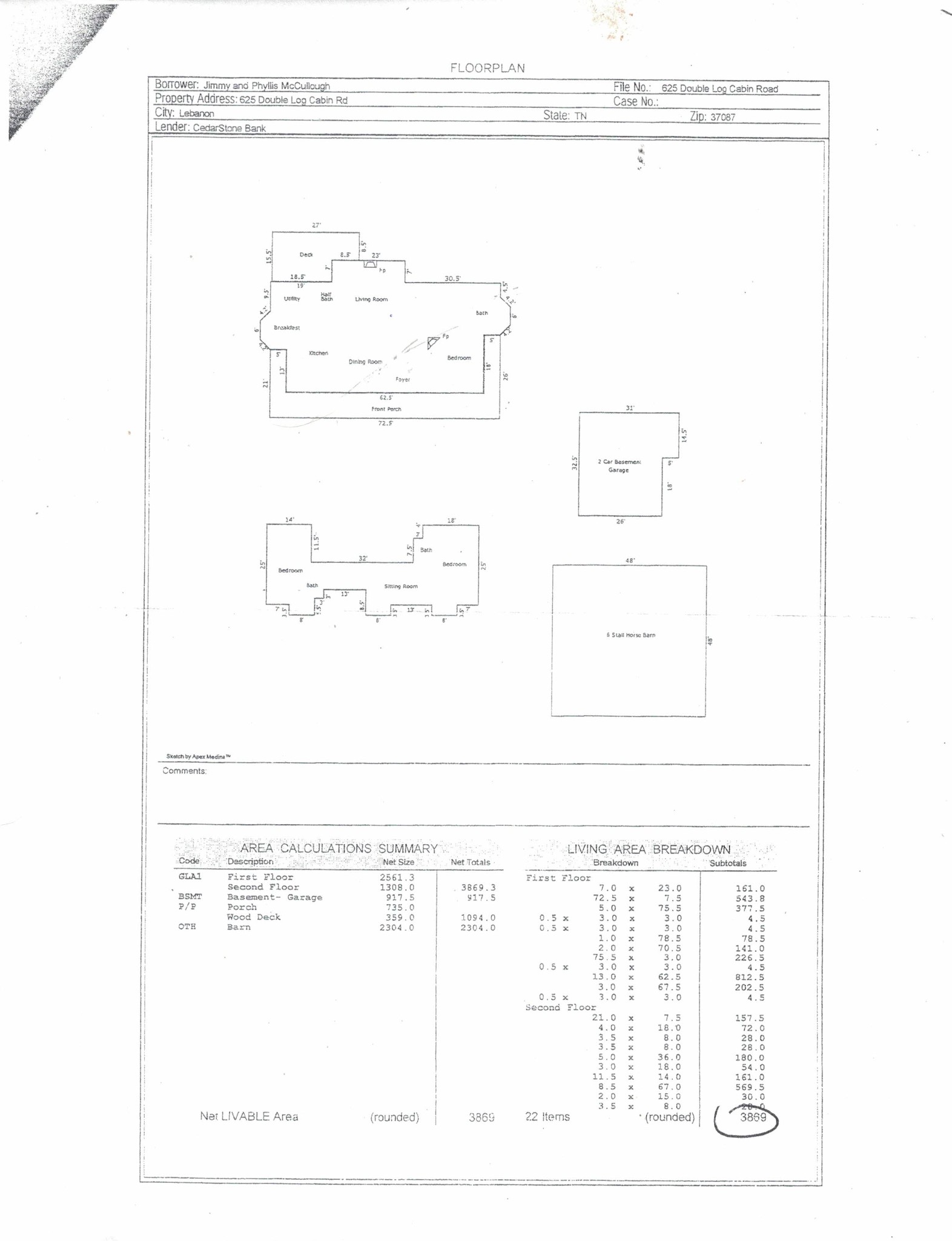 625 Double Log Cabin Rd, Lebanon, TN 37087