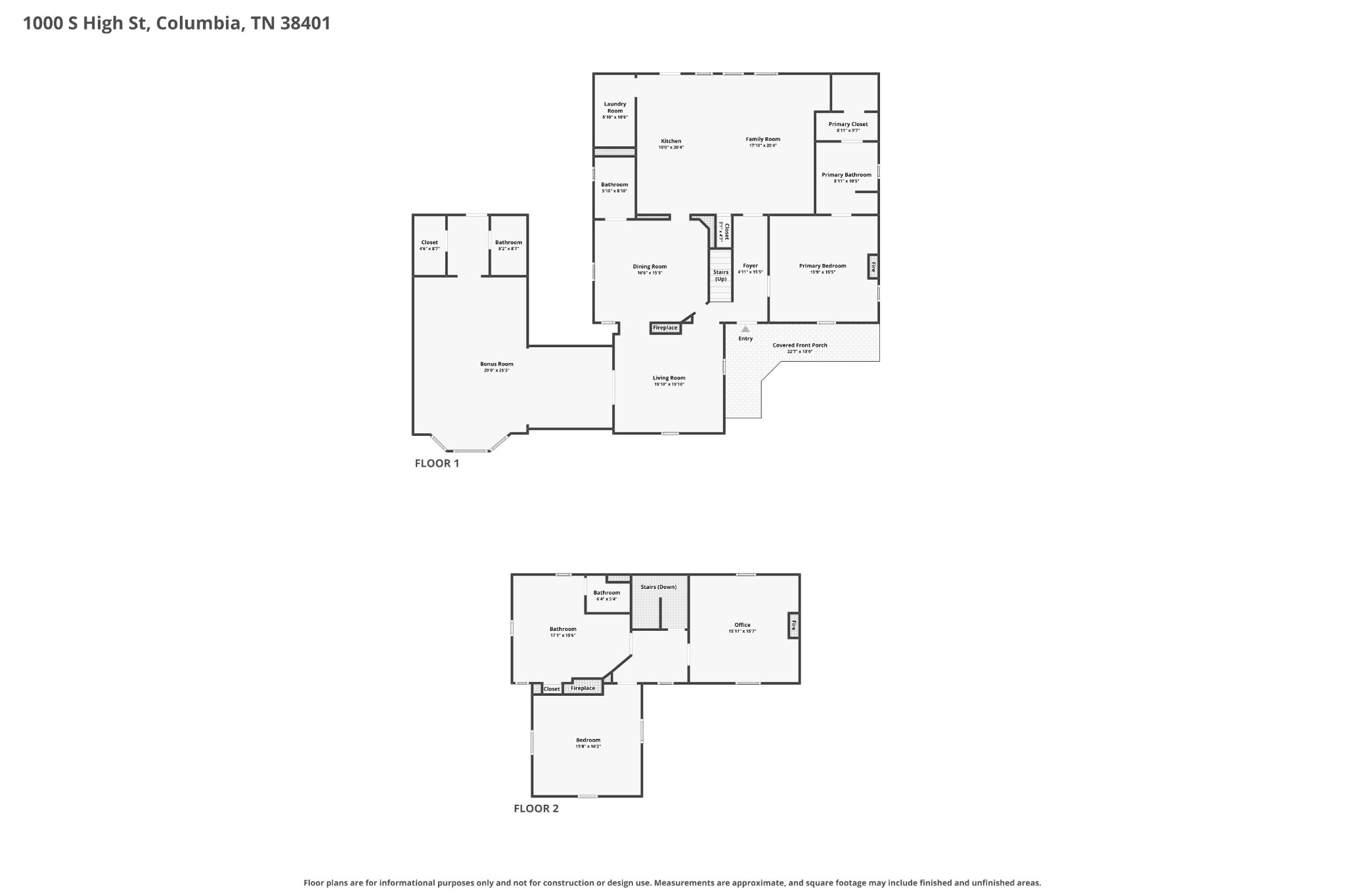 1000 S High St, Columbia, TN 38401