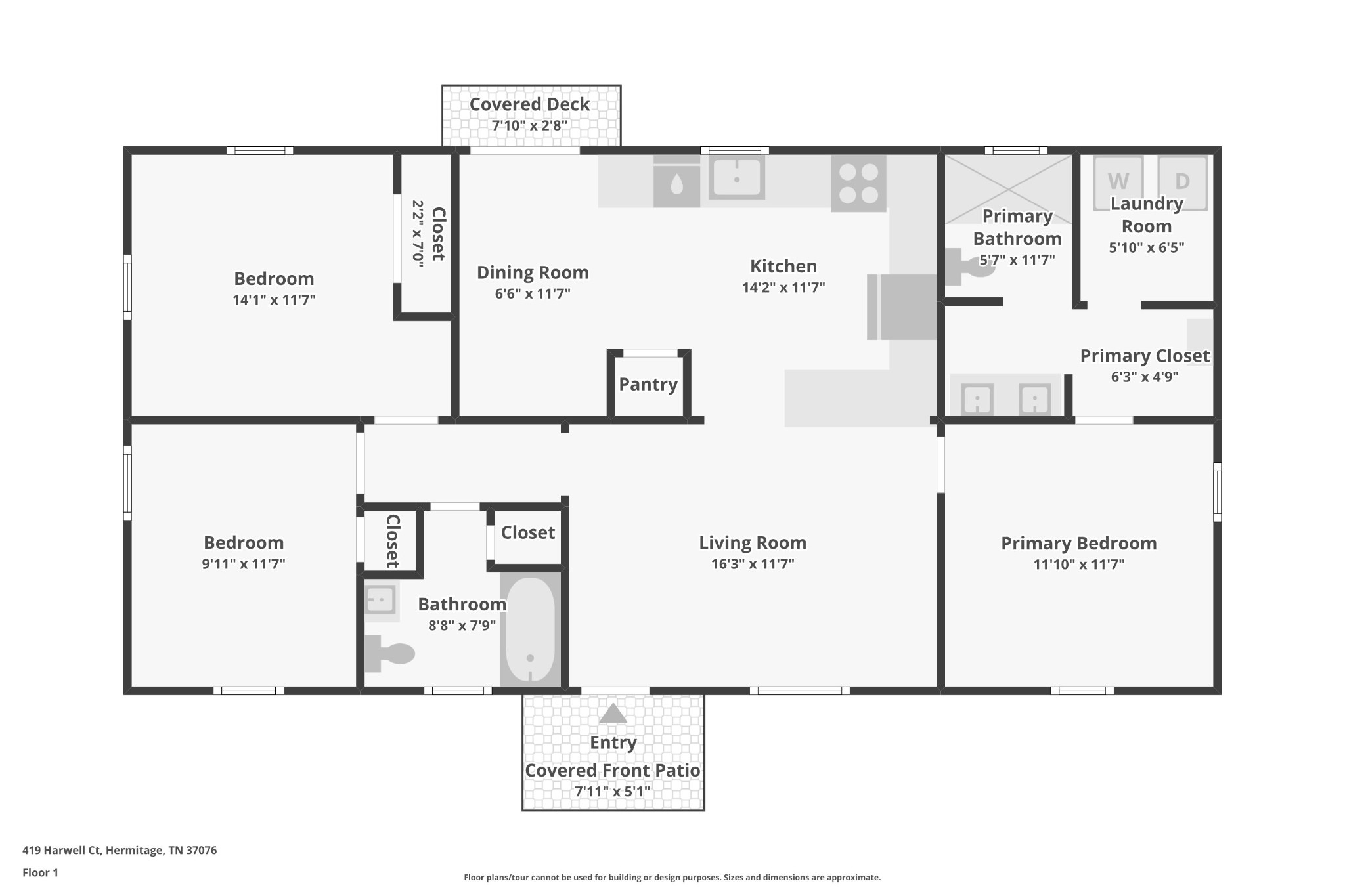 419 Harwell Ct, Hermitage, TN 37076