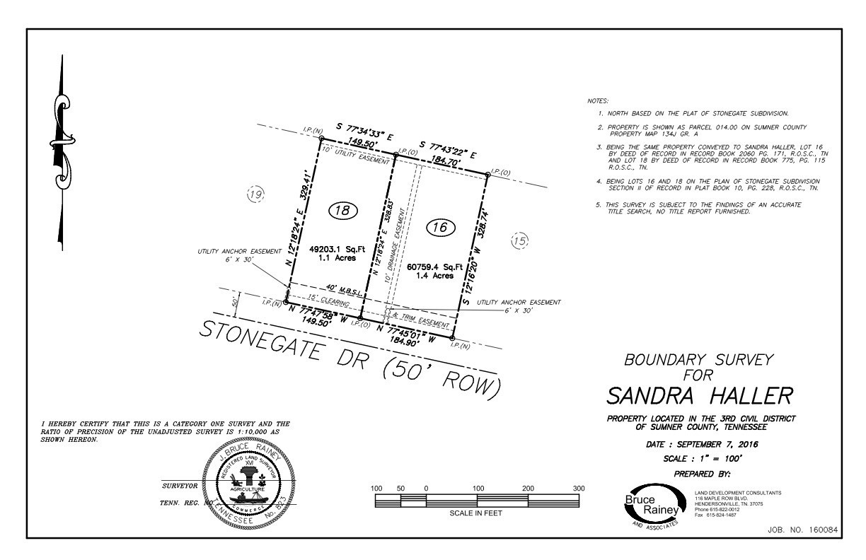0 Stonegate Dr Lot 16, Gallatin, TN 37066