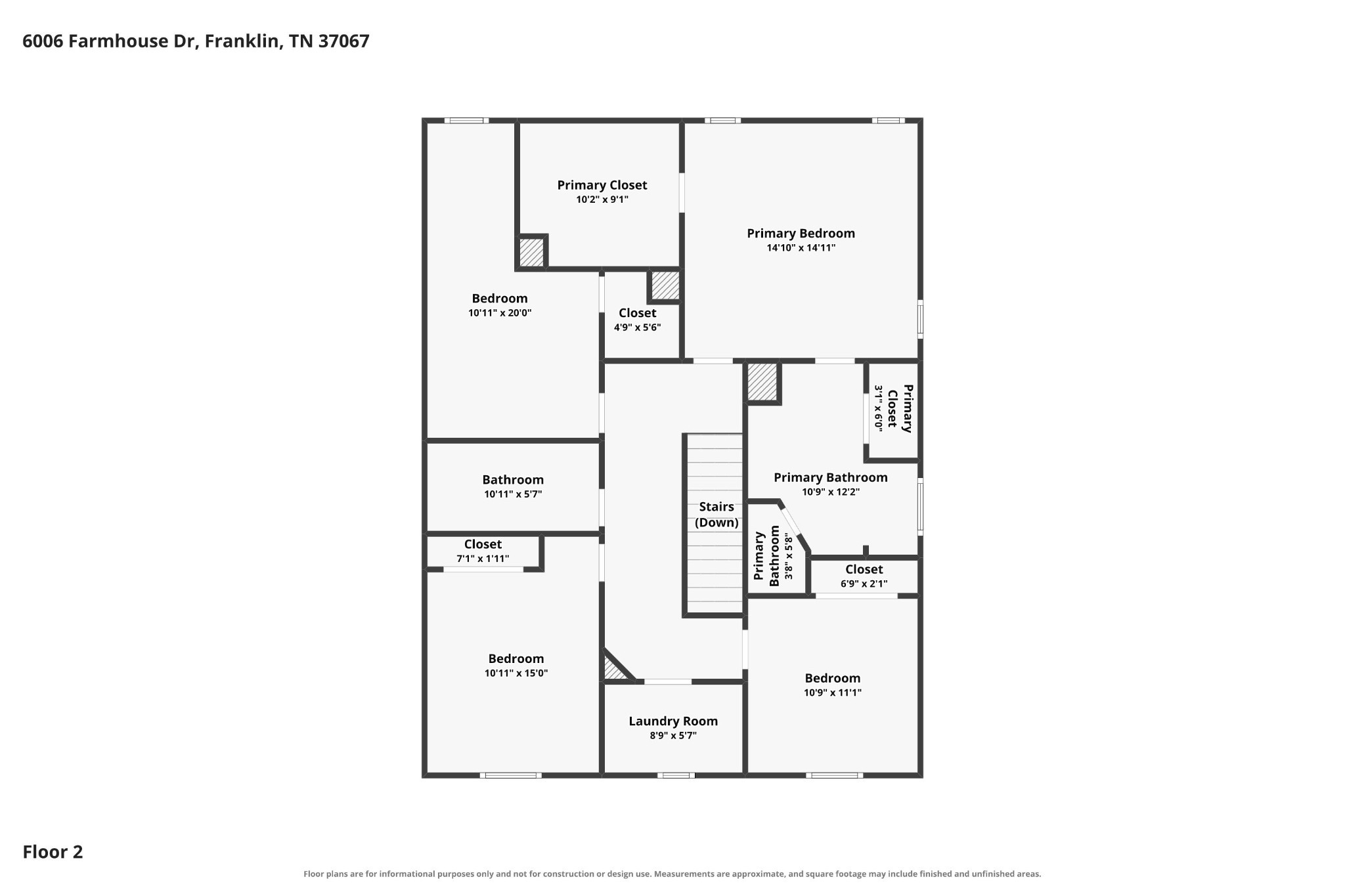 6006 Farmhouse Dr, Franklin, TN 37067