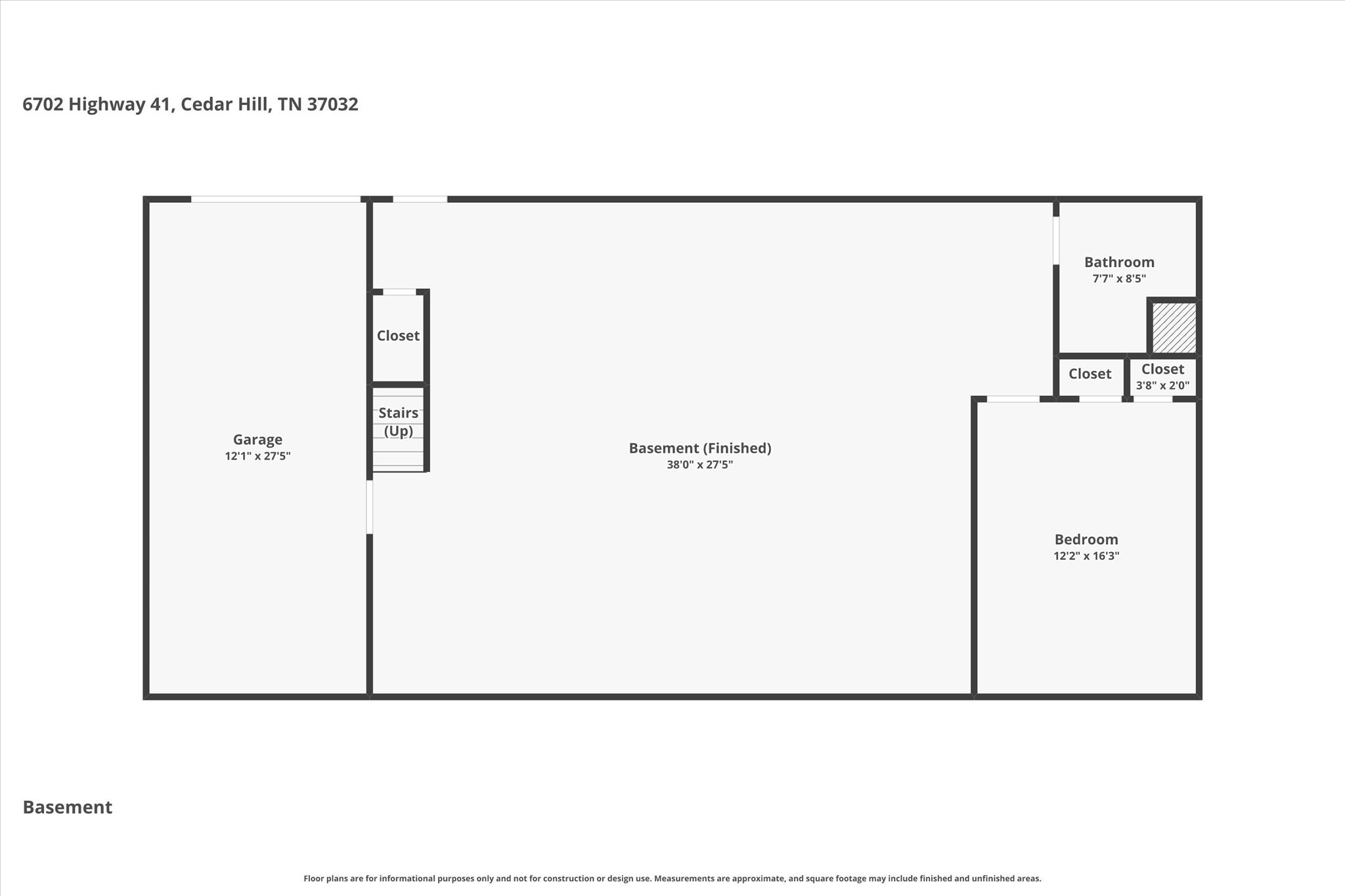 6702 Highway 41 N, Cedar Hill, TN 37032