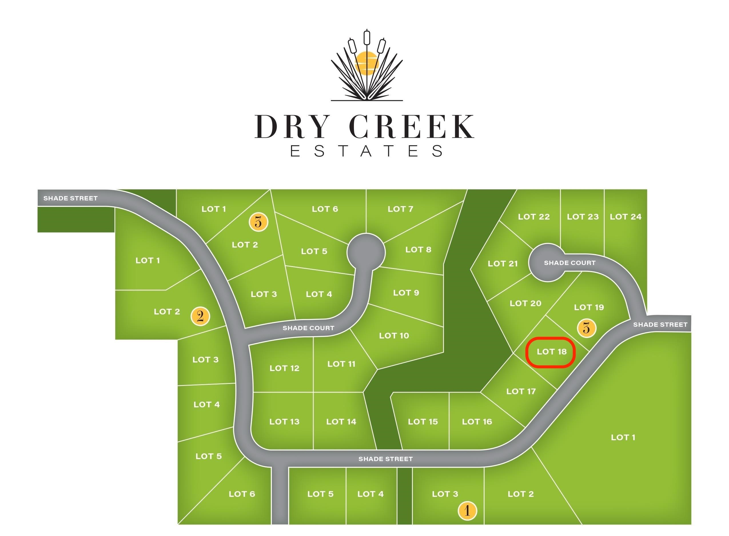 Lot 18 Block 3 Dry Creek Est #16328 W Shade St, Goddard, KS 67052