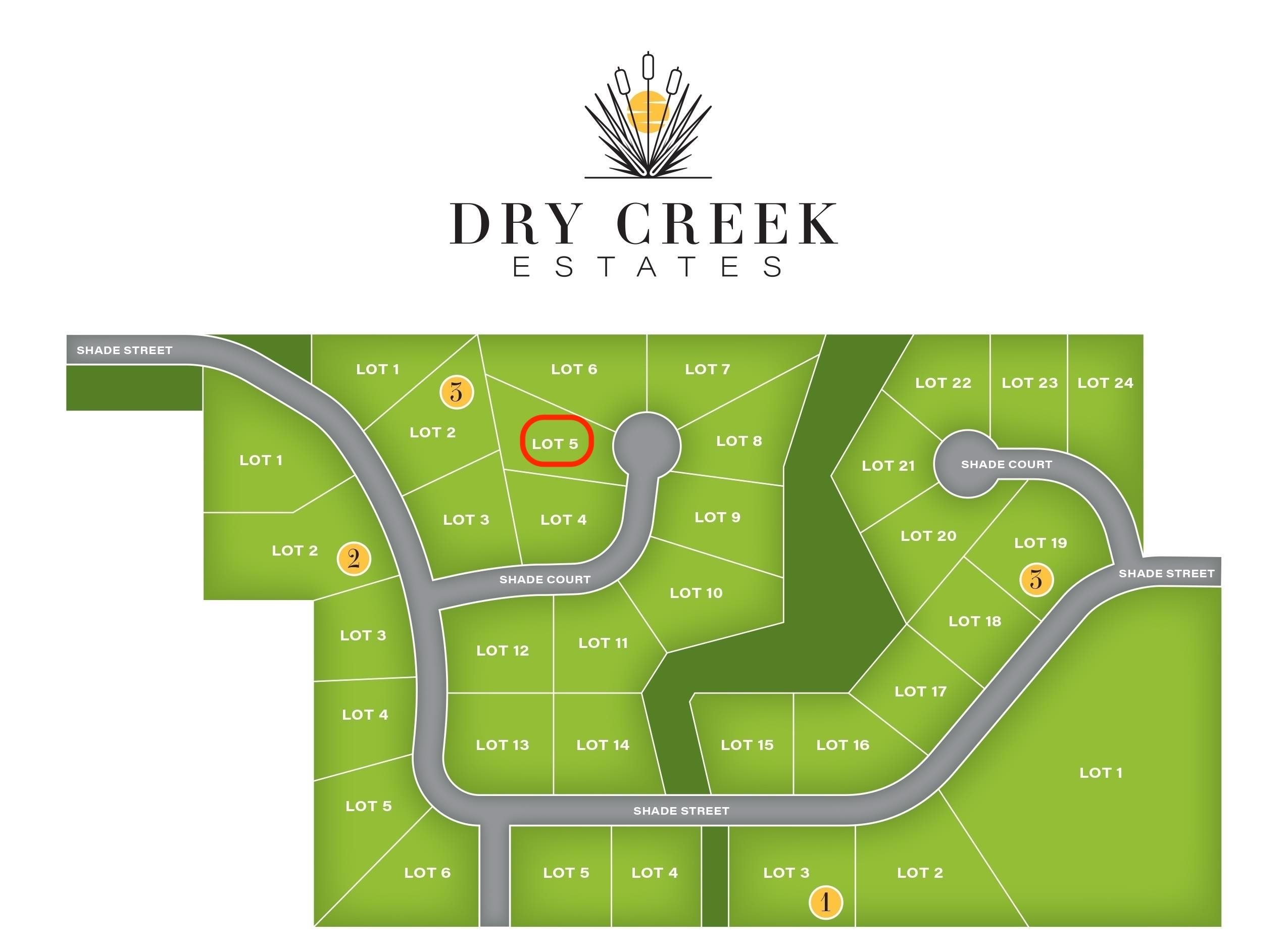 Lot Lot 5 Block 3 Dry Creek Est #16540 W Shade Ct, Goddard, KS 67052