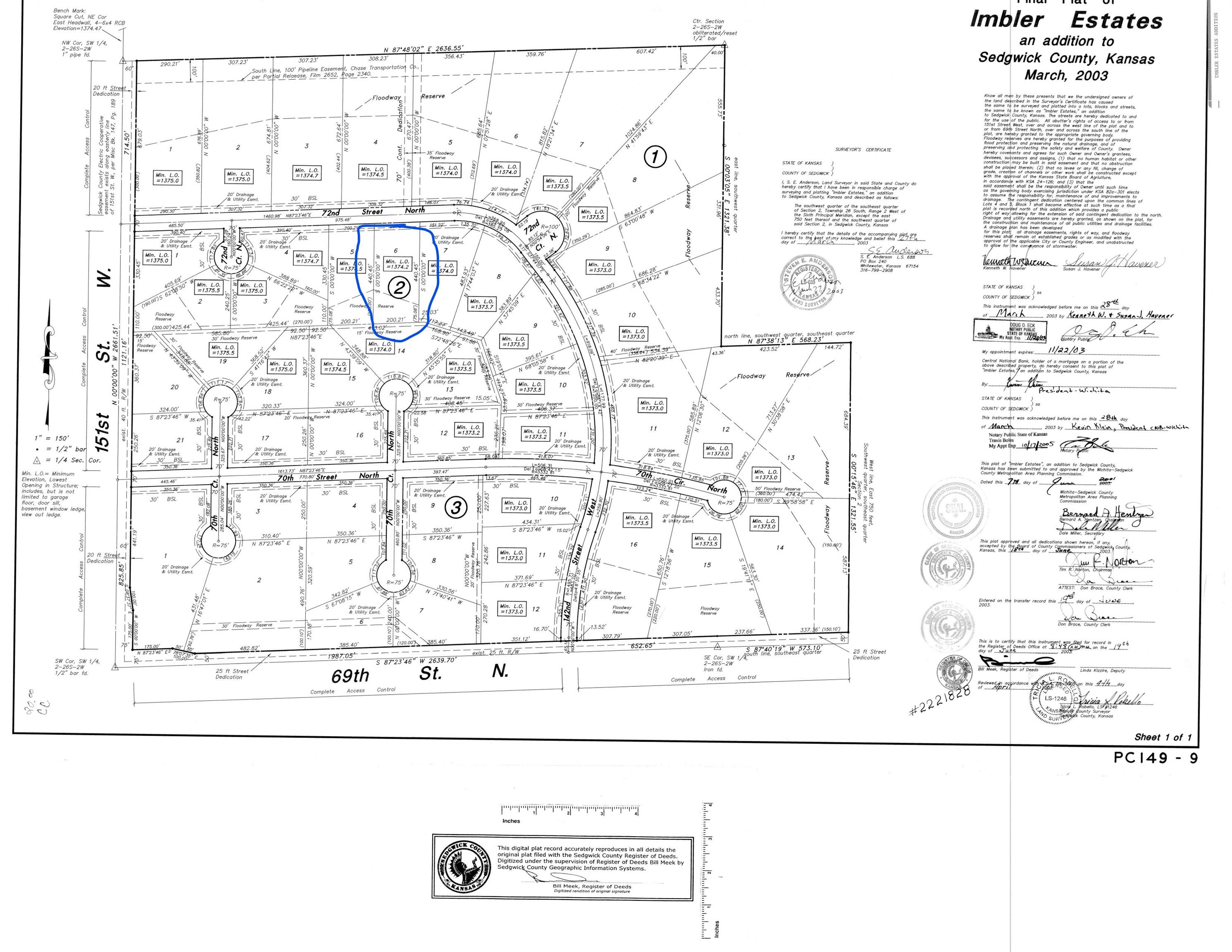Lot Lot 6 Block 2 Imbler Est, Colwich, KS 67030