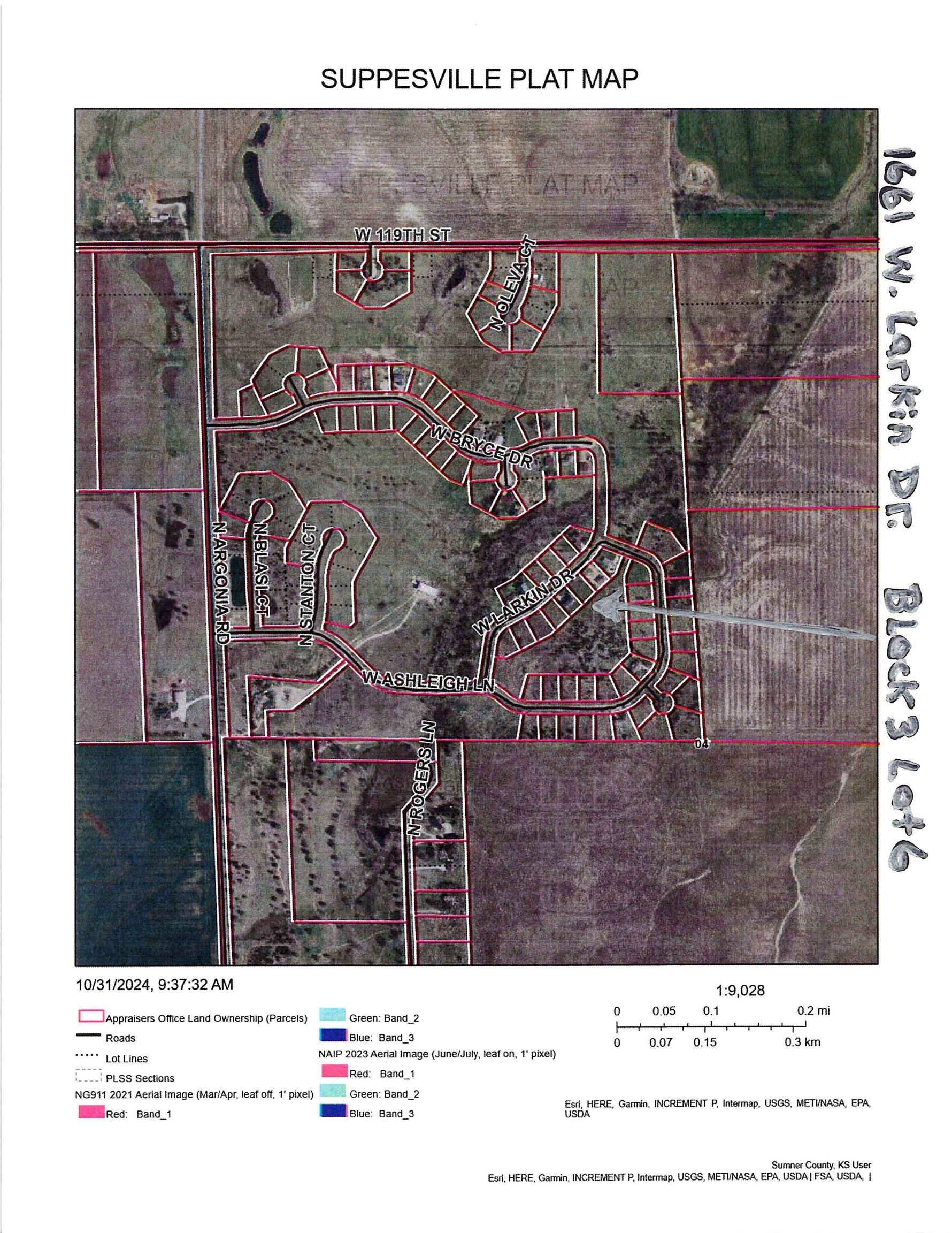 1661 W Larkin Dr, Milton, KS 67106