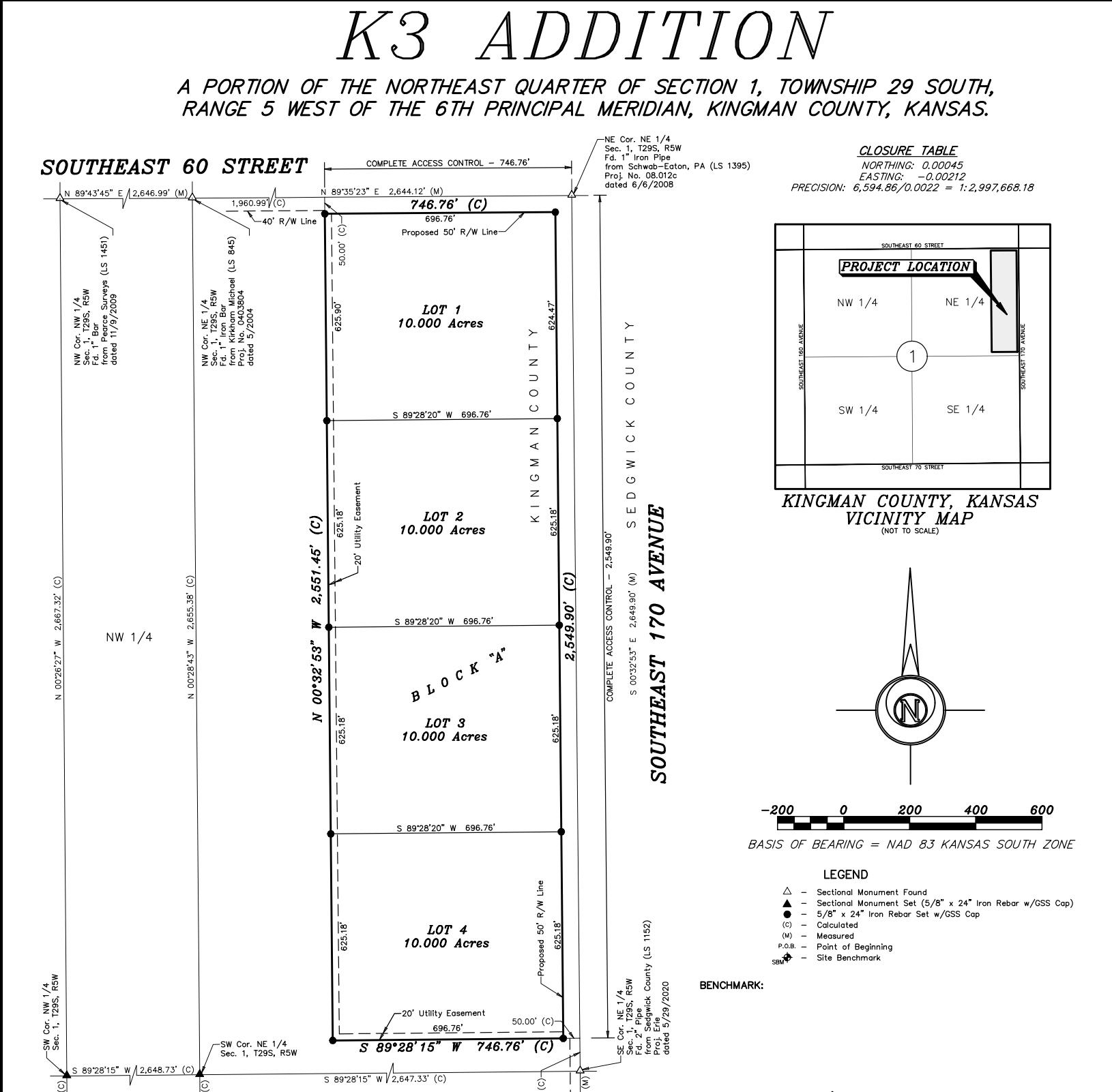 00000 SE 170 Ave Lot 4, Norwich, KS 67118