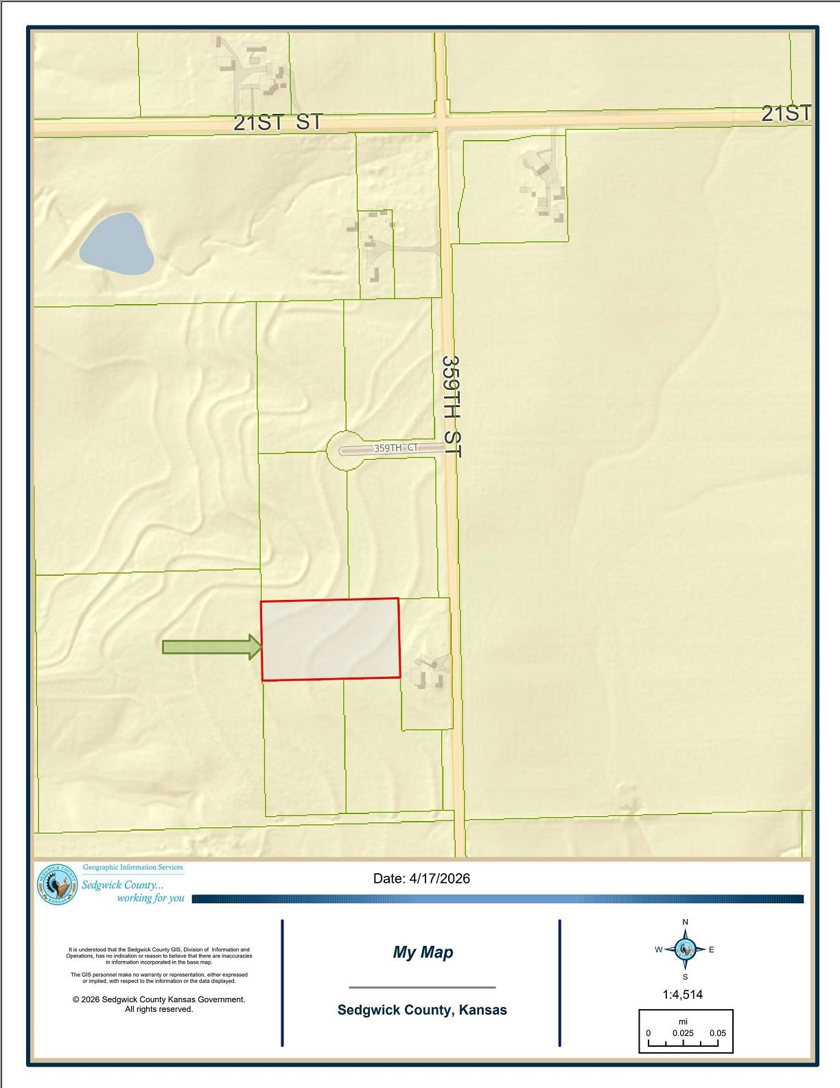 Lot 5 359th Ct, Cheney, KS 67025