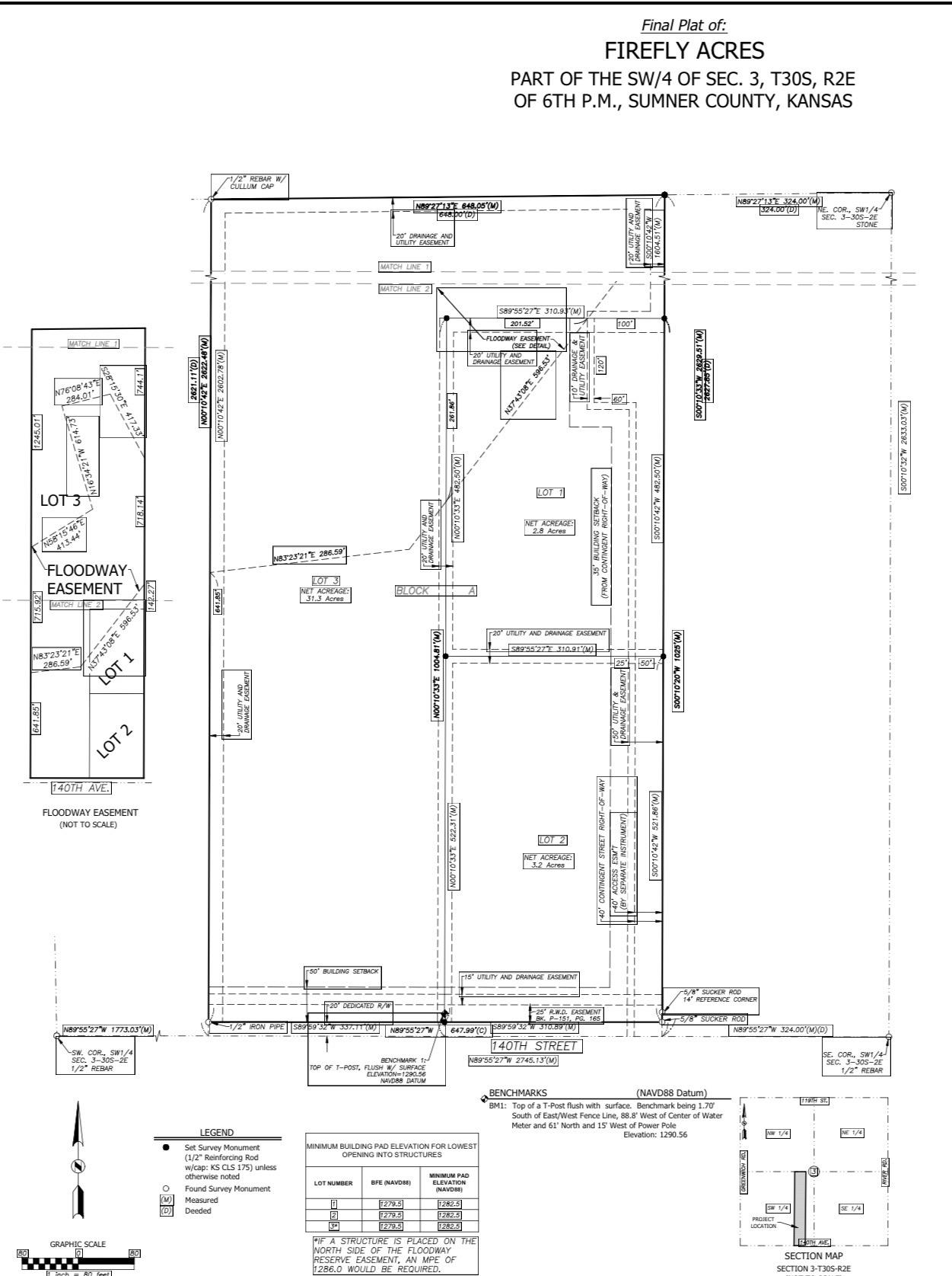 1632 E 140th Ave N LOT 1, Mulvane, KS 67110