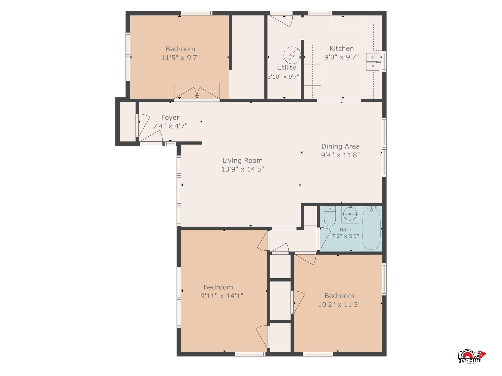 430 E 8th, Belle Plaine, KS 67013